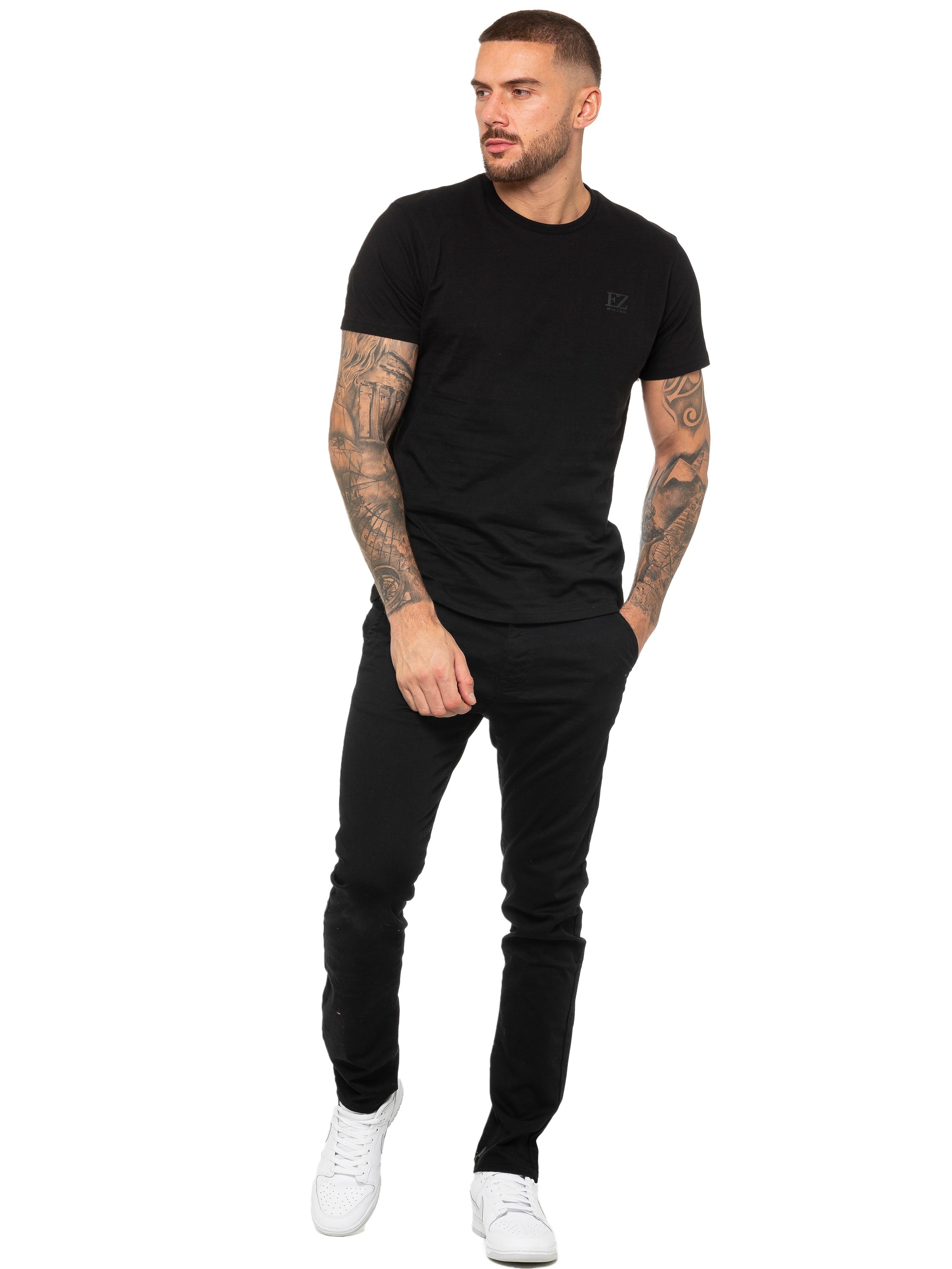 Enzo | Mens Crew Neck T-Shirt