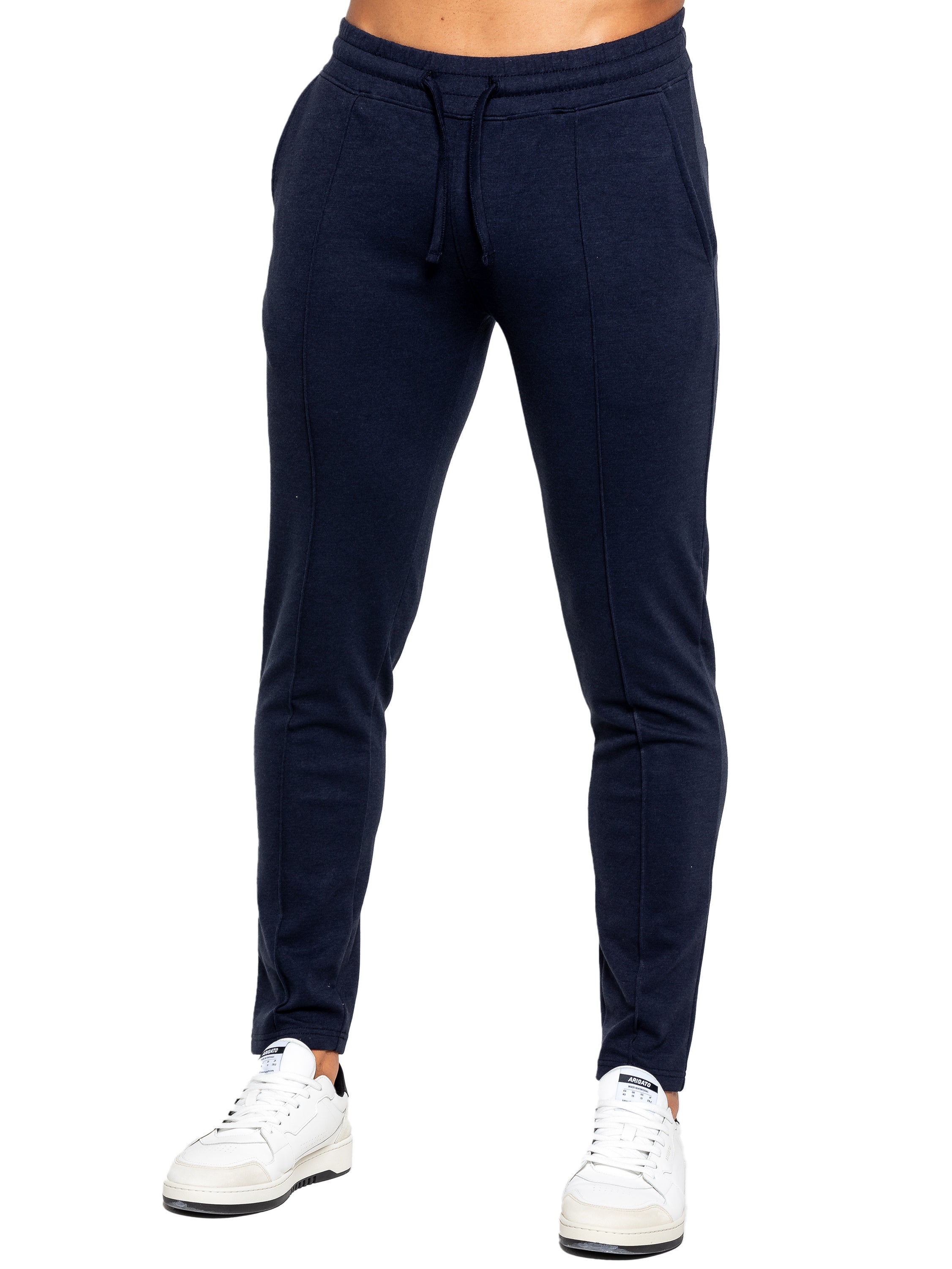 Enzo | Mens Smart Pleated Joggers