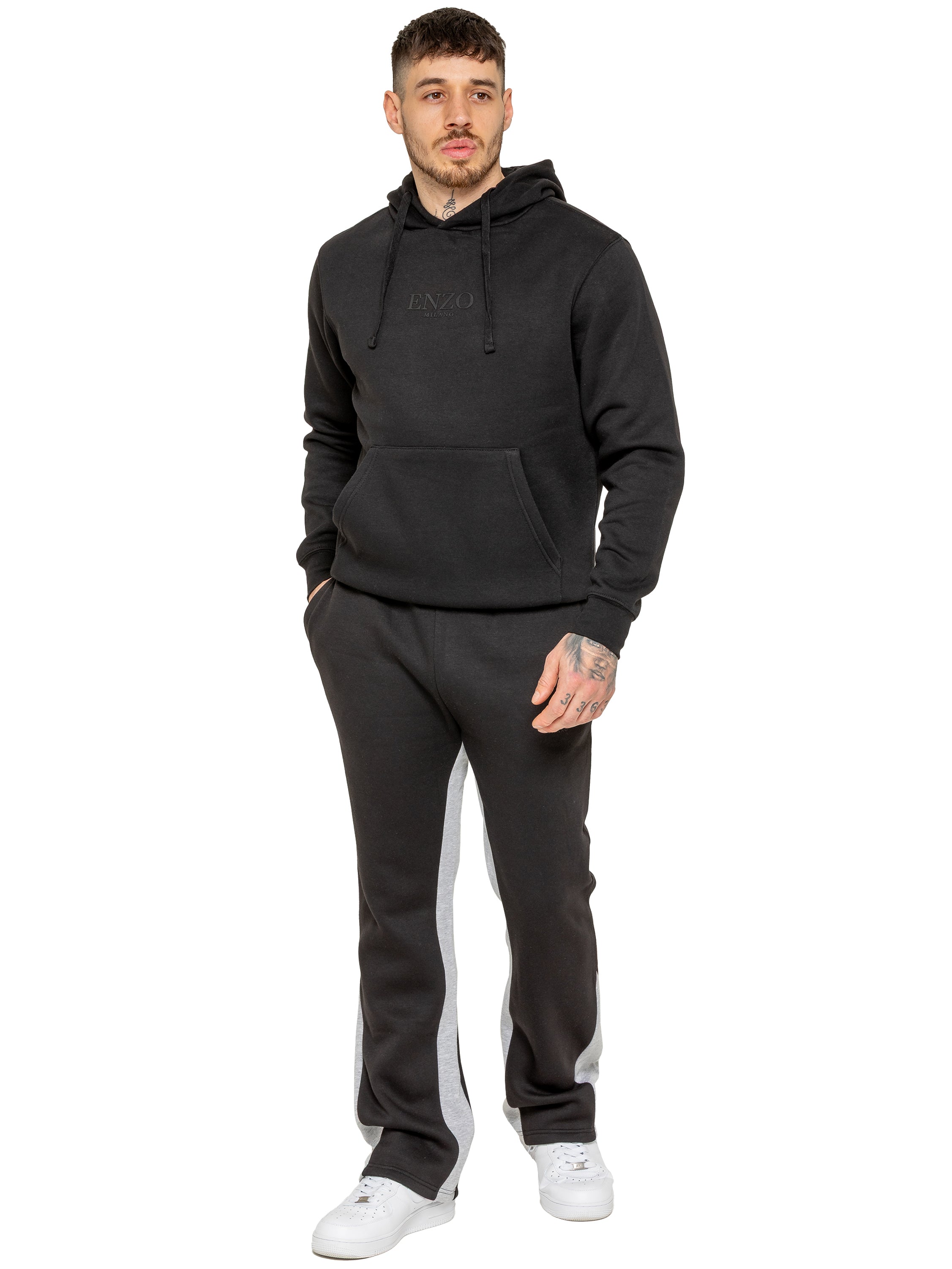 Enzo Milano | Mens Flared Joggers