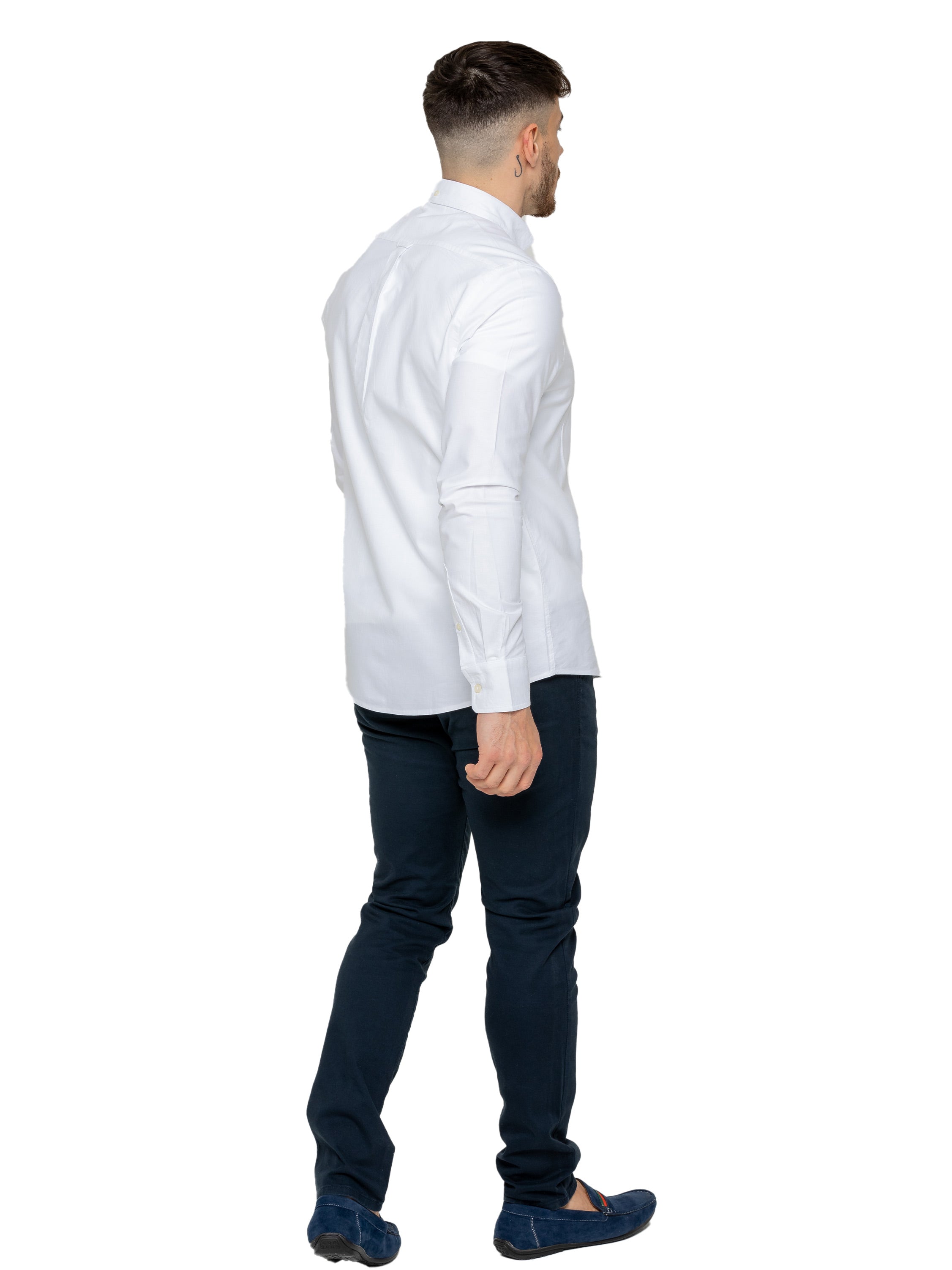 Enzo | Mens Regular Fit Oxford Shirt