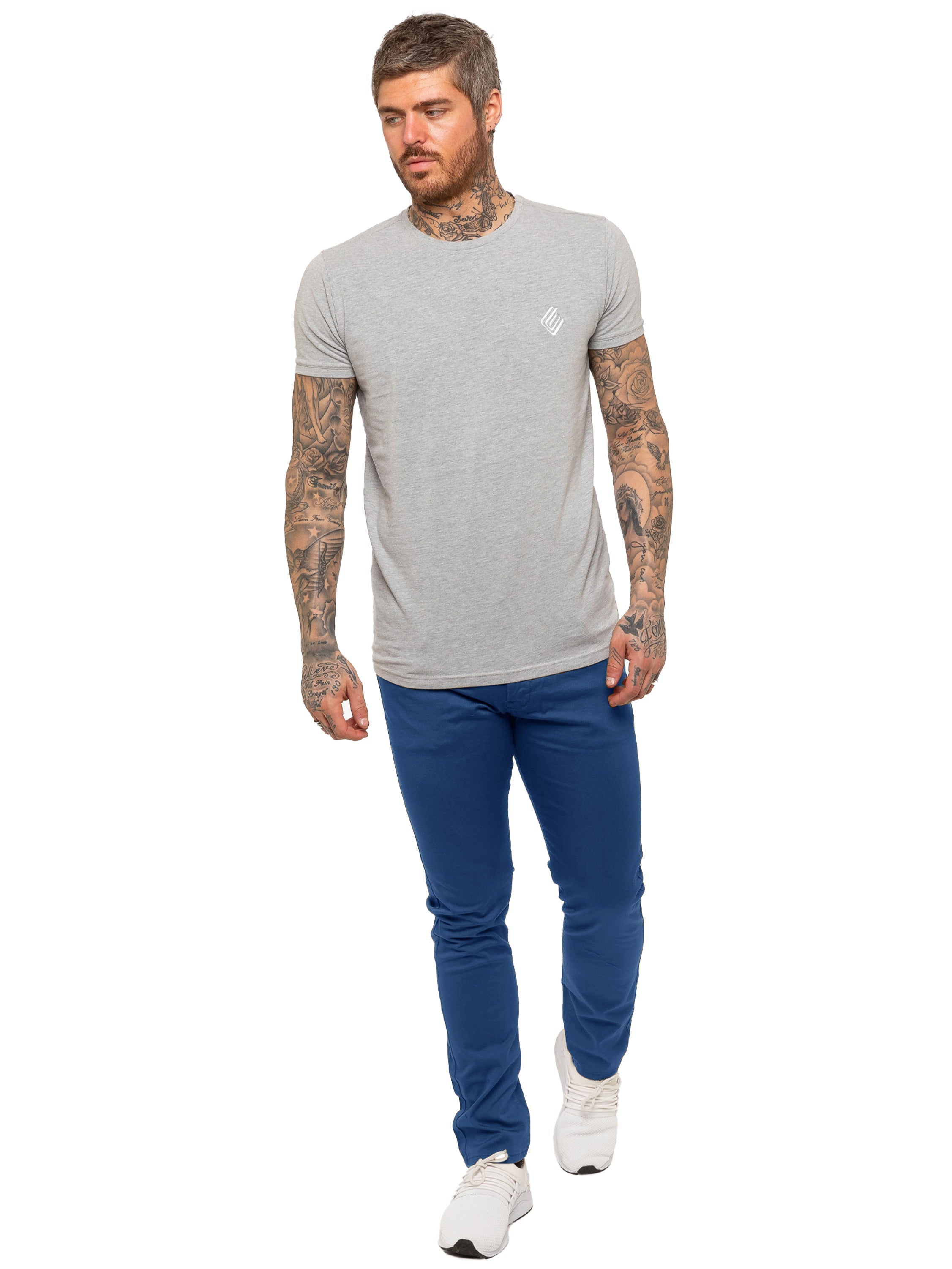 Kruze | Mens Slim Fit Stretch Chinos