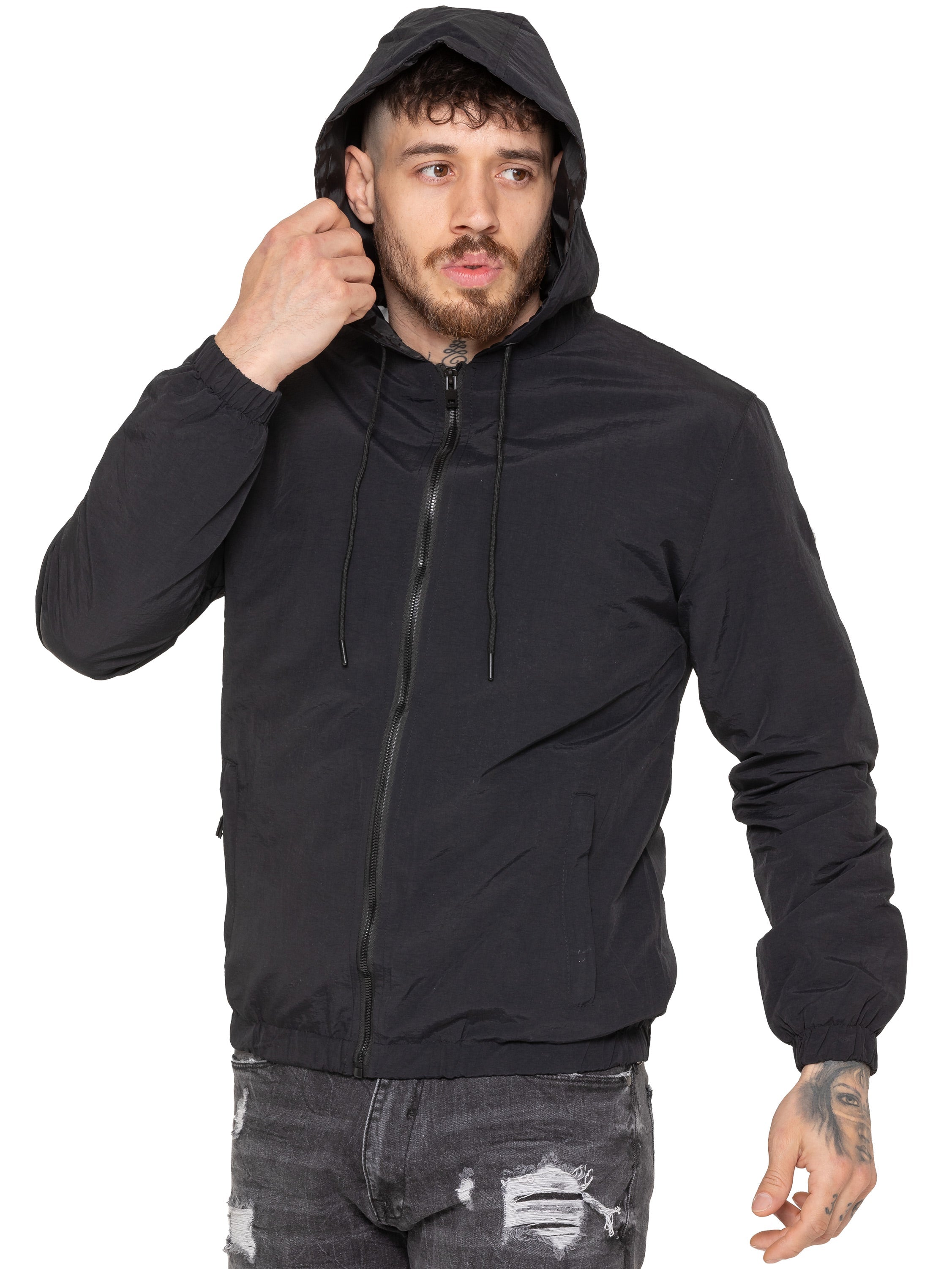 Enzo Milano | Mens Windbreaker Jacket