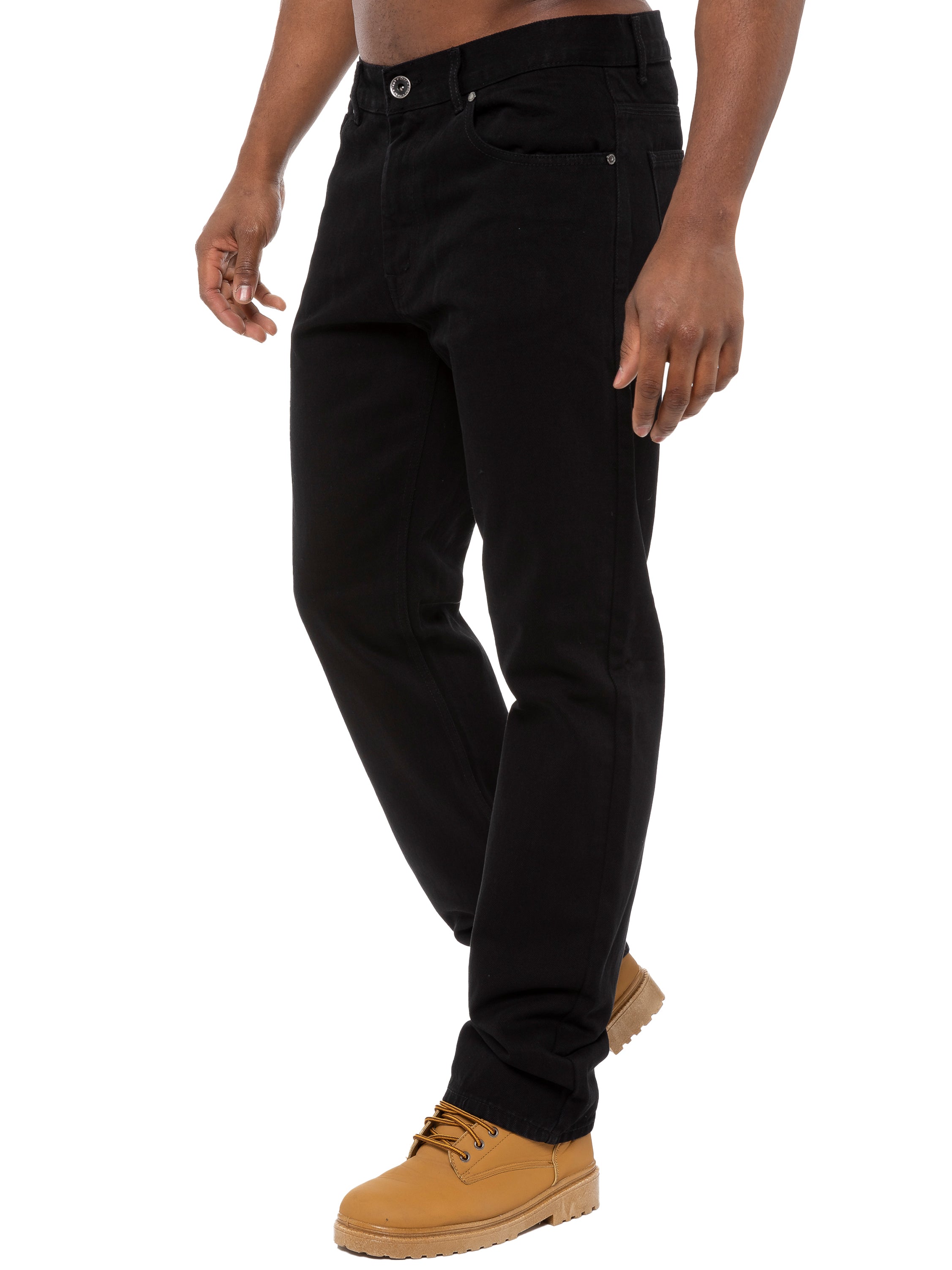 Enzo | Mens Regular Straight Leg Jeans