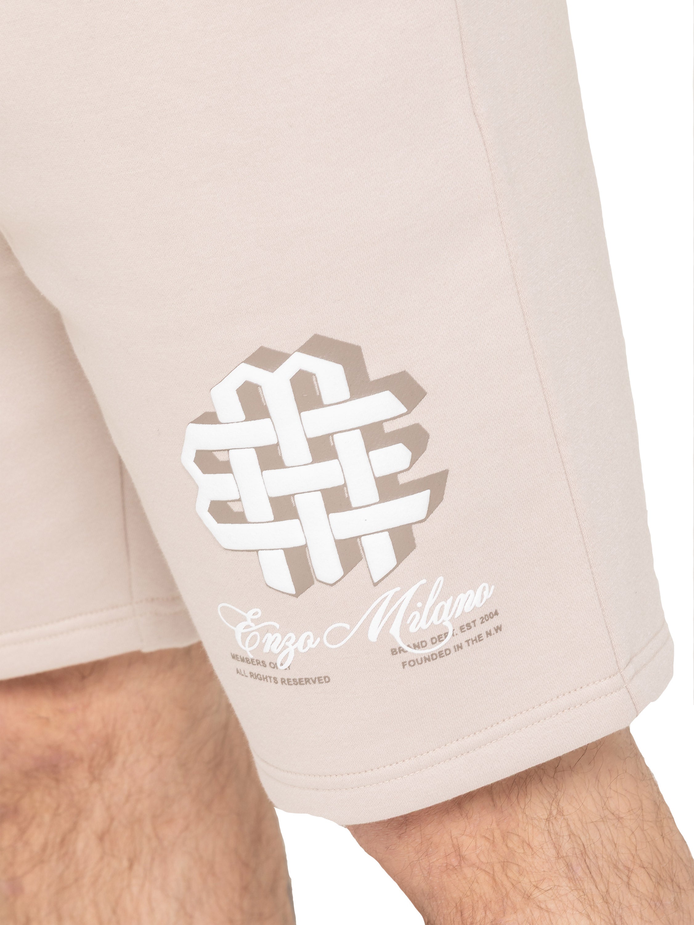 Enzo Milano | Mens Printed T-Shirt & Shorts Set