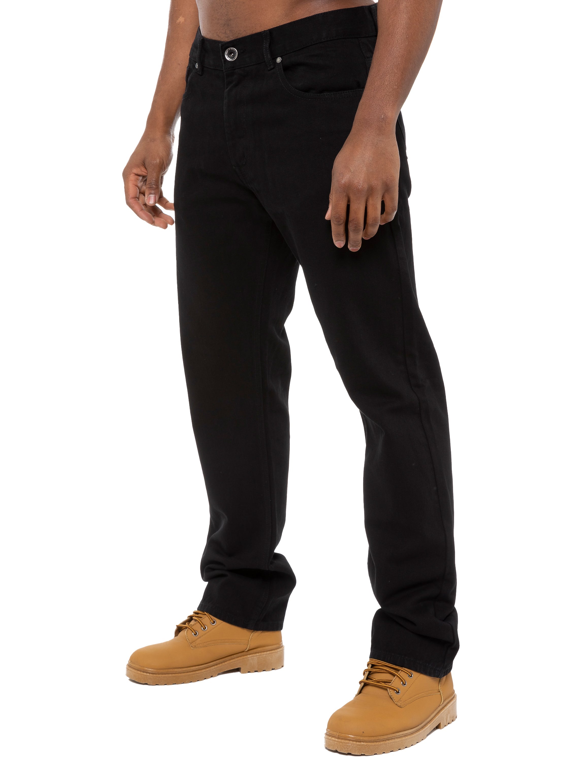Enzo | Mens Regular Straight Leg Jeans