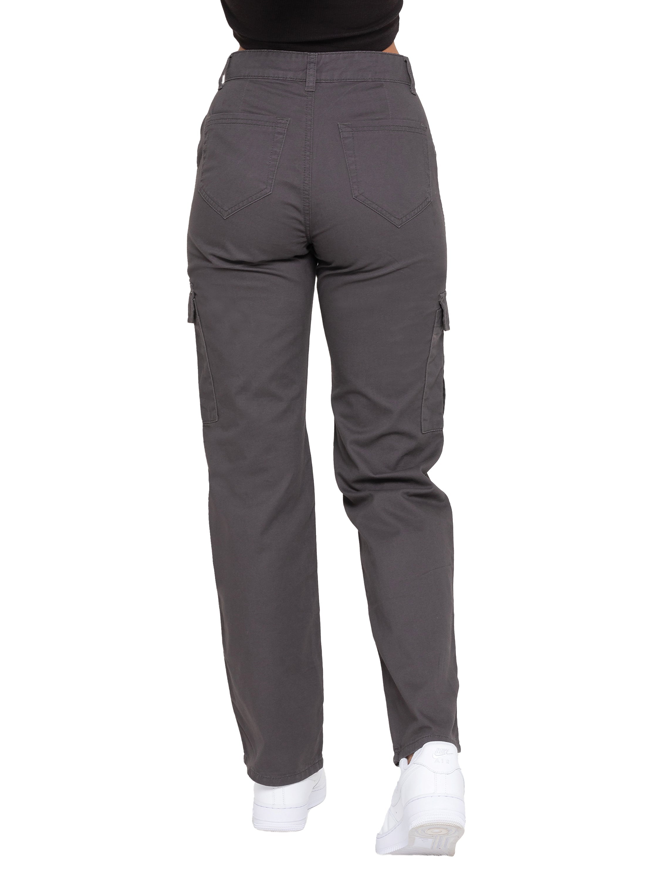 Enzo |  Womens Cargo Denim Jeans