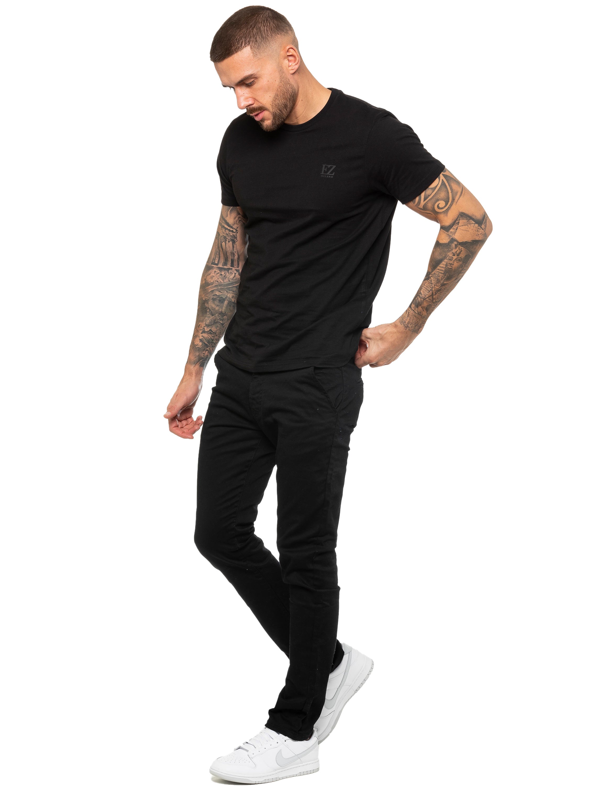 Enzo | Mens Crew Neck T-Shirt