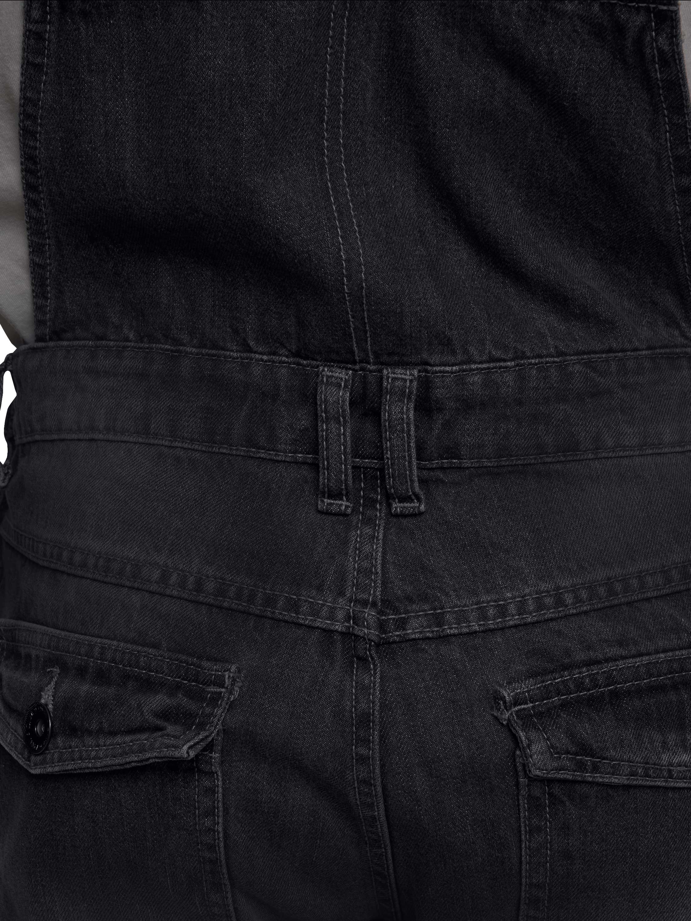 Mens Fashionable Denim Overall Dungarees  | Enzo Designer Menswear