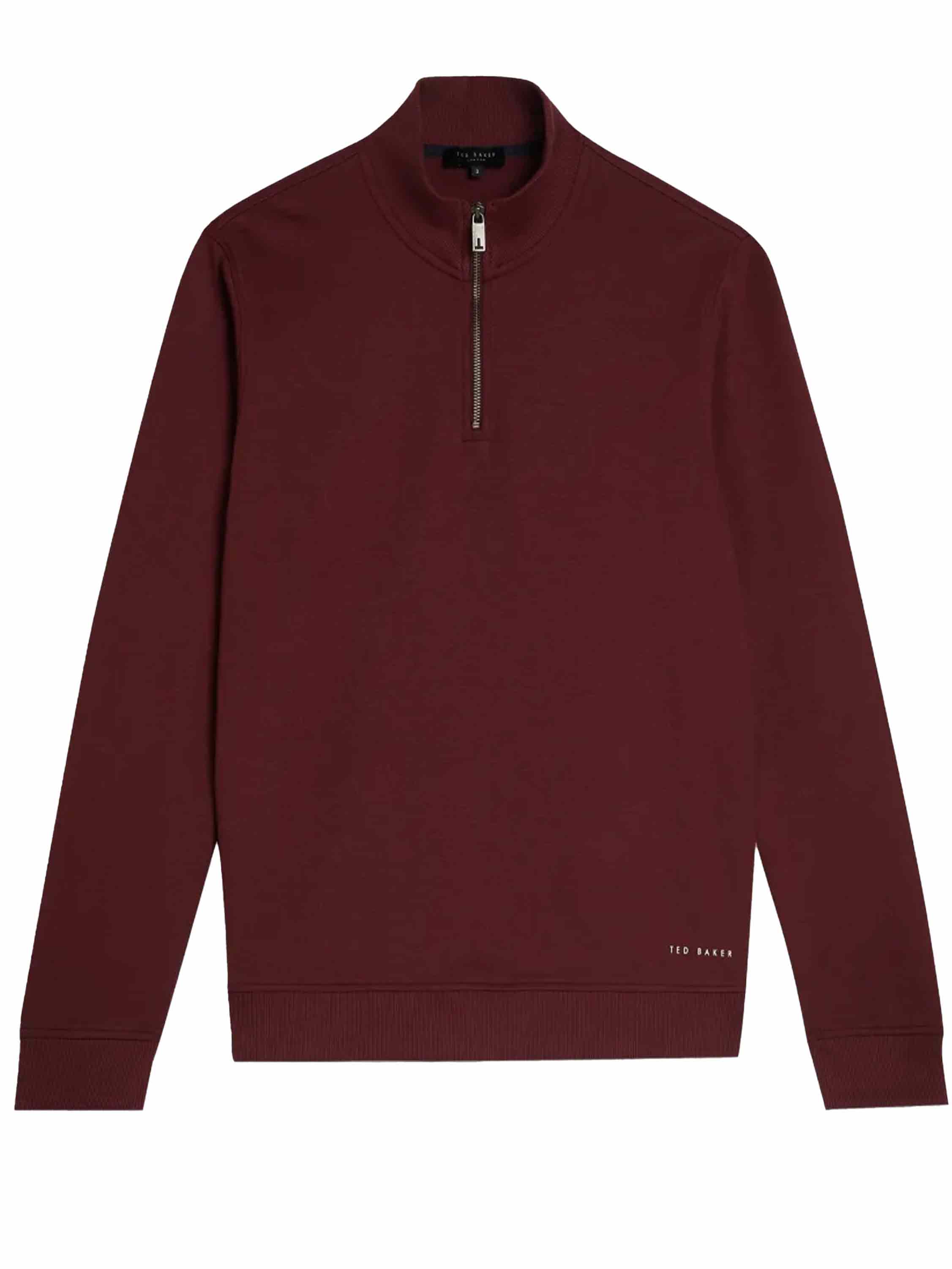 Ted Baker | Mens Half Zip Funnel Neck Sweat - Antram