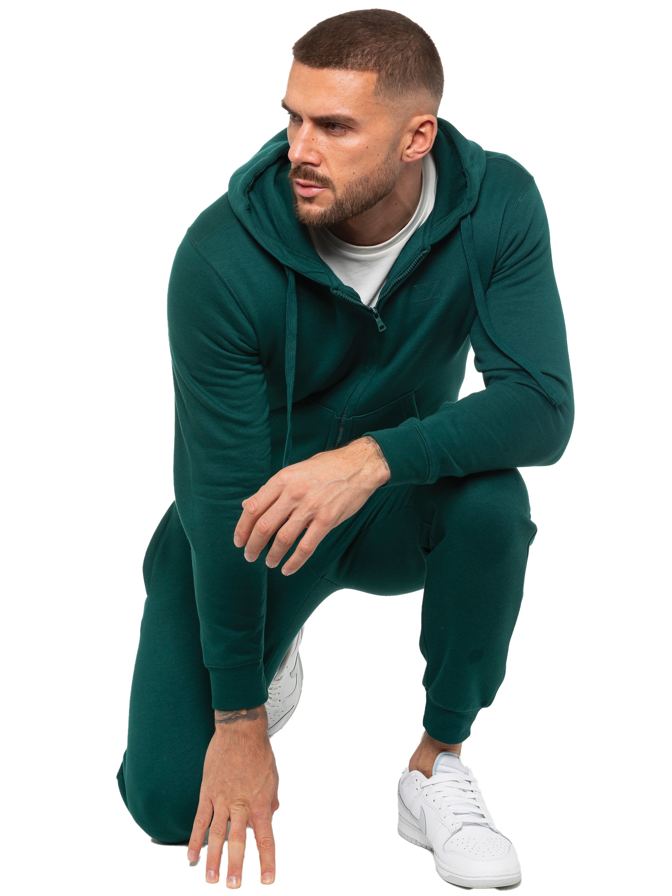 Enzo | Mens Zip Hoodie Tracksuit Set
