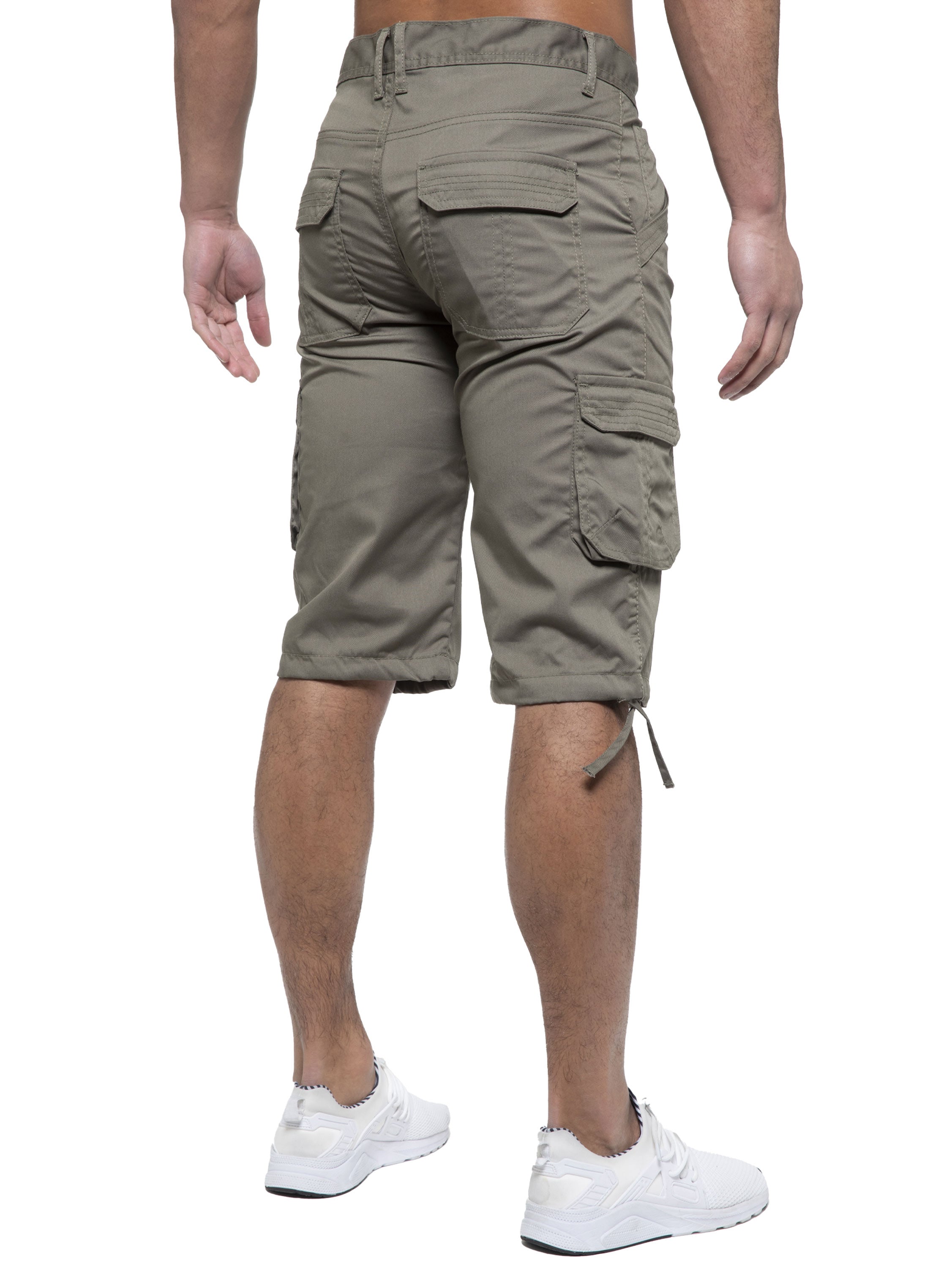 Enzo | Mens Cargo Combat Shorts