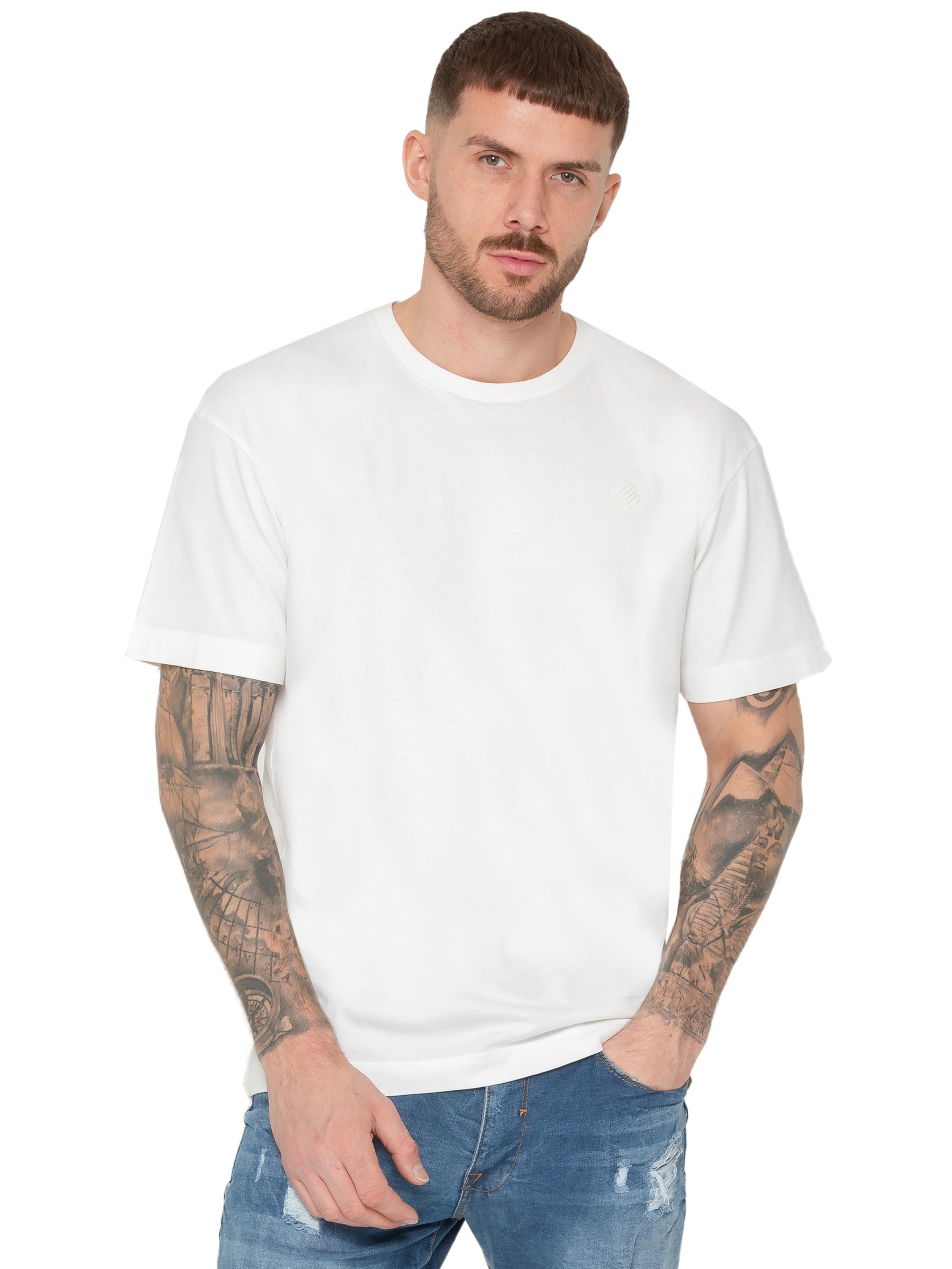 Enzo | Oversized Crew Neck T-Shirt 3 Pack