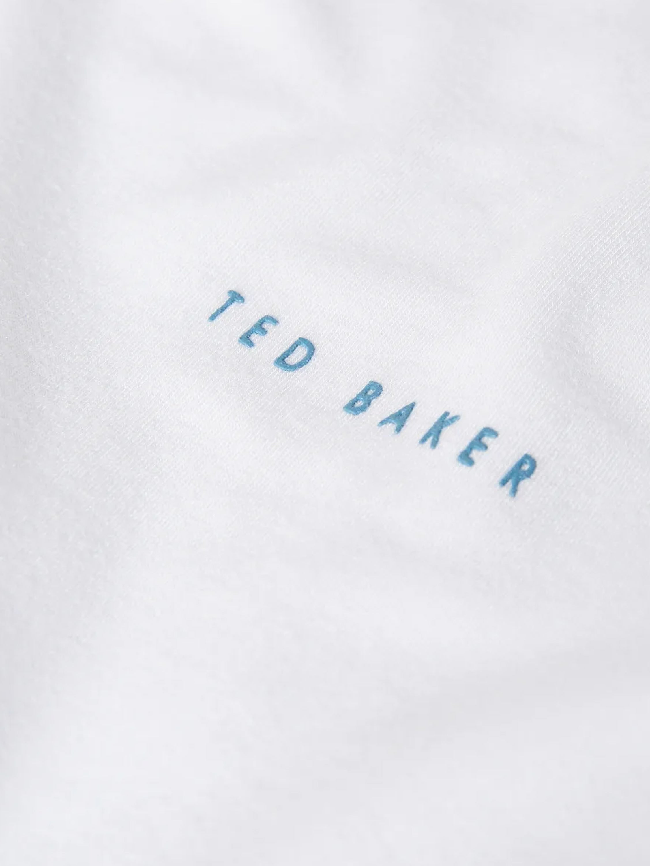 Ted Baker | Mens Solid Modal T-Shirt - Peacock