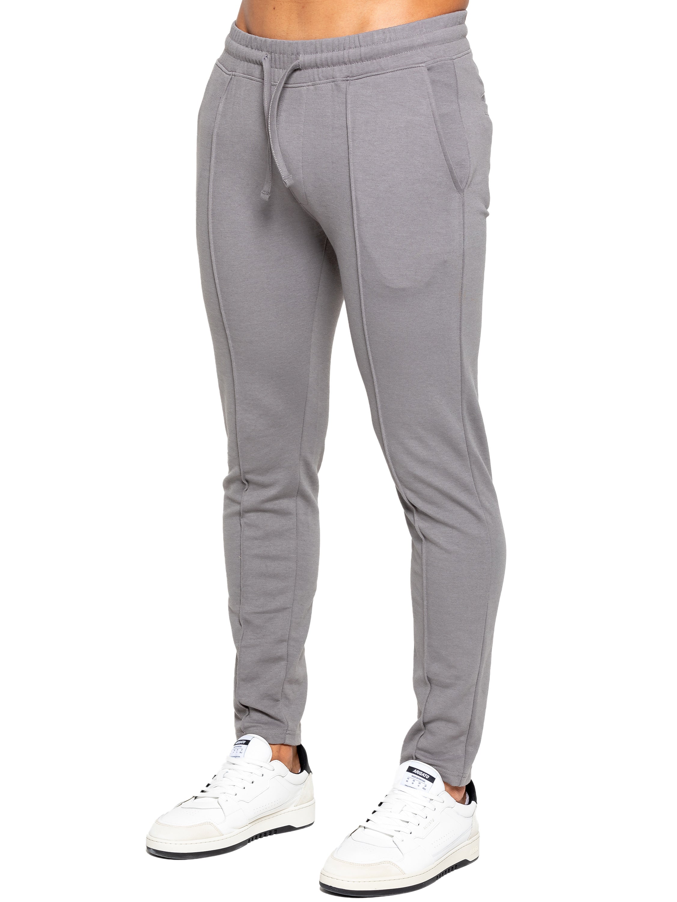 Enzo | Mens Smart Pleated Joggers