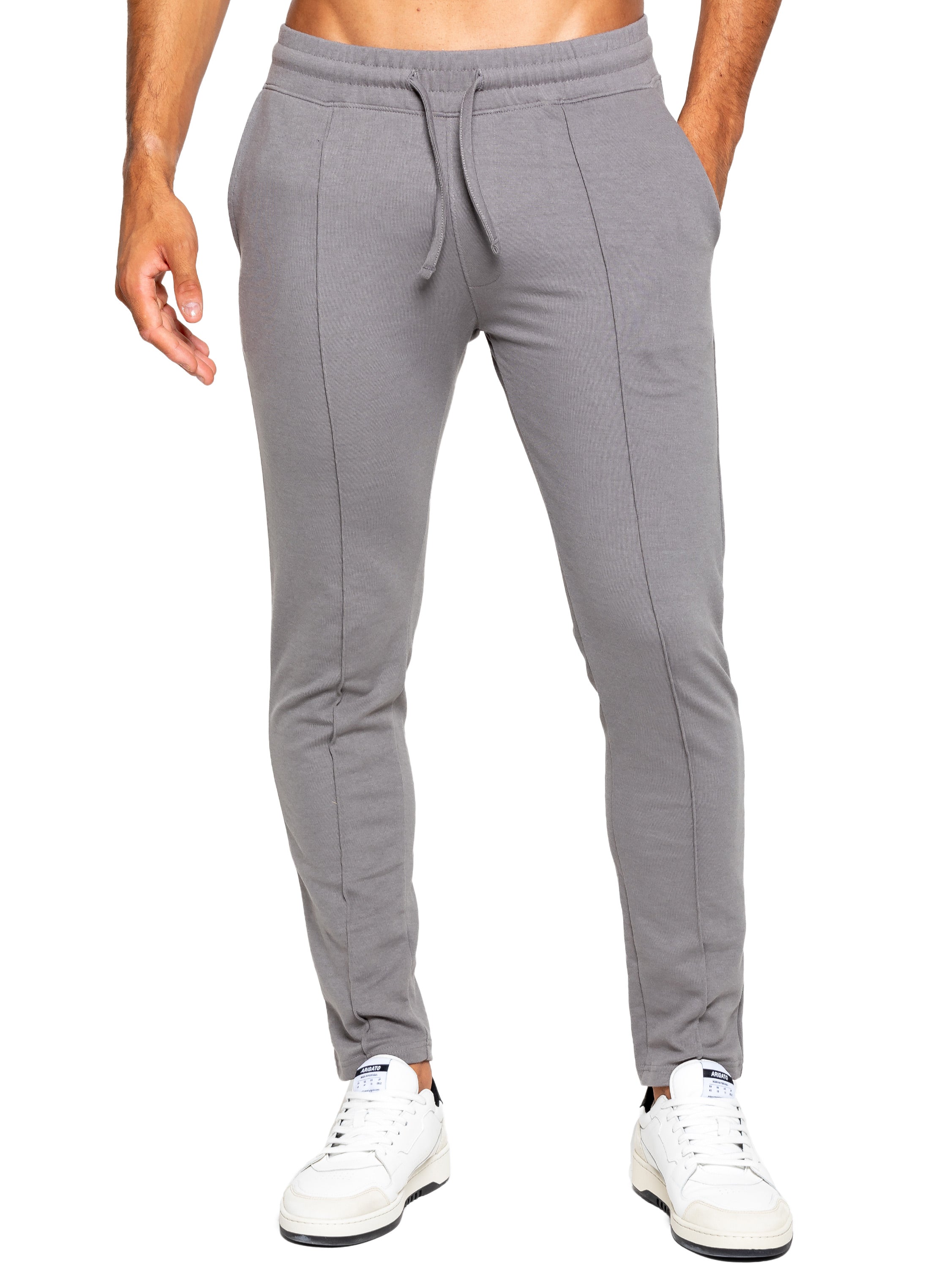 Enzo | Mens Smart Pleated Joggers