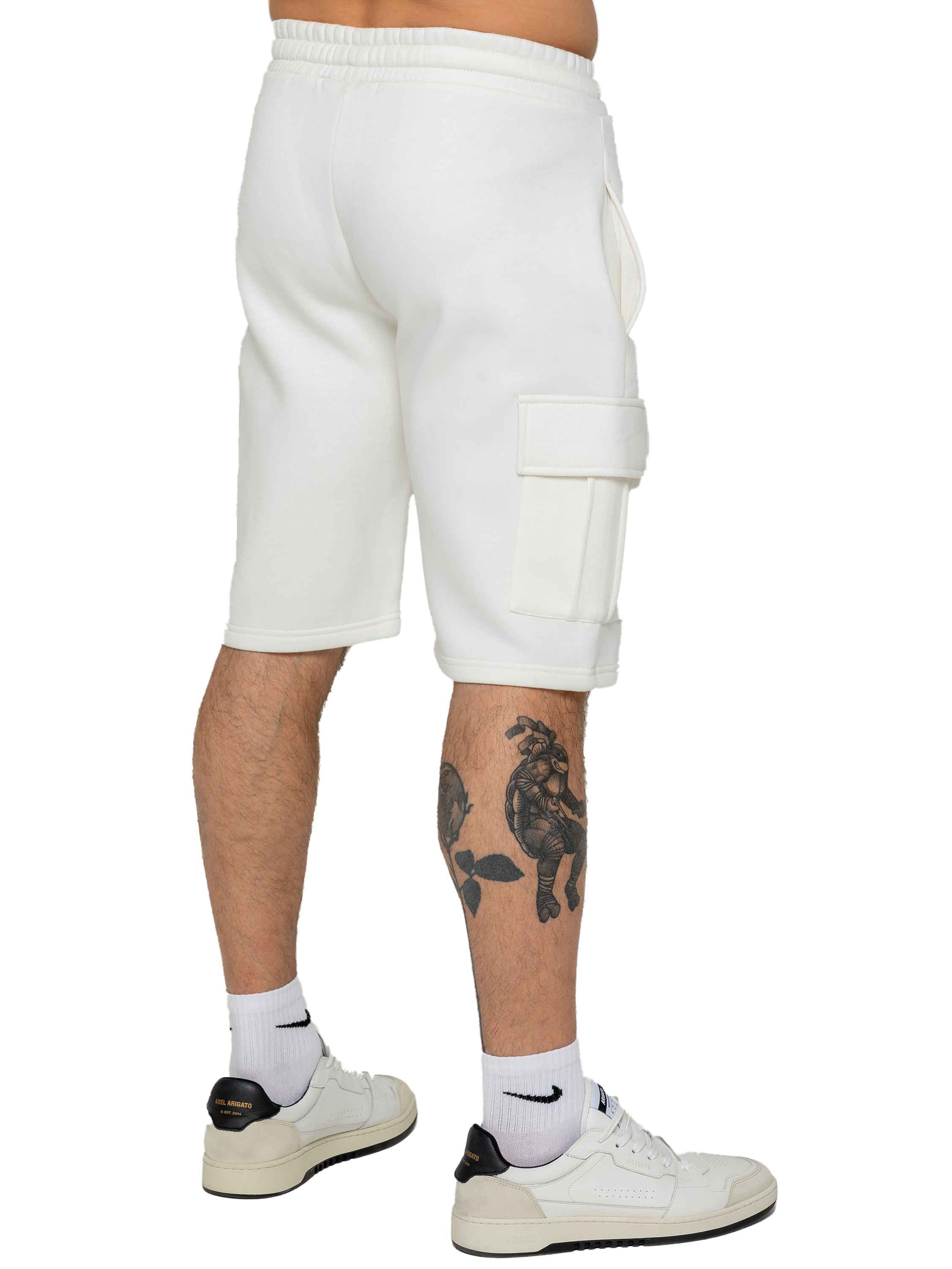 Enzo | Mens Cargo Fleece Shorts