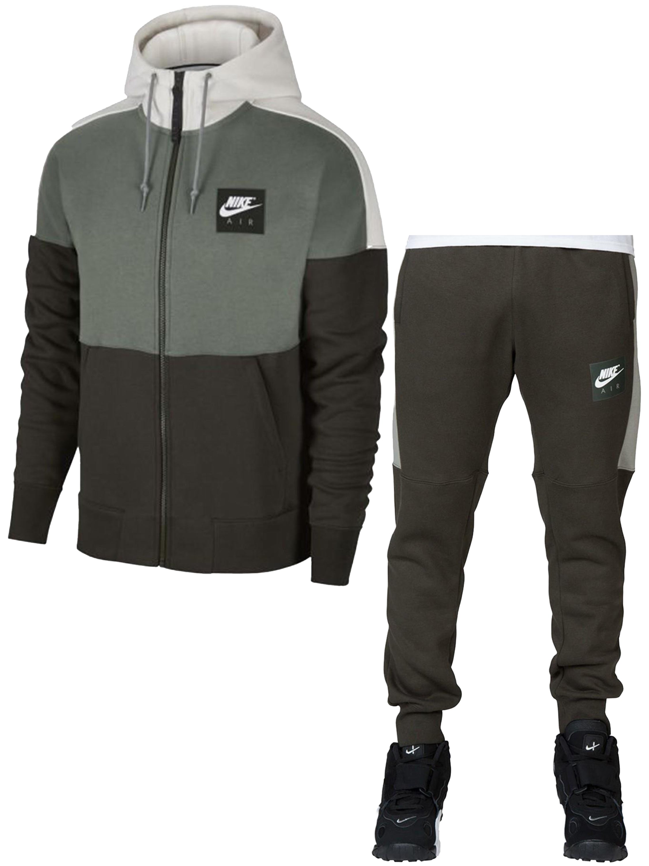 Nike Air Mens Zip Through Tracksuit Set
