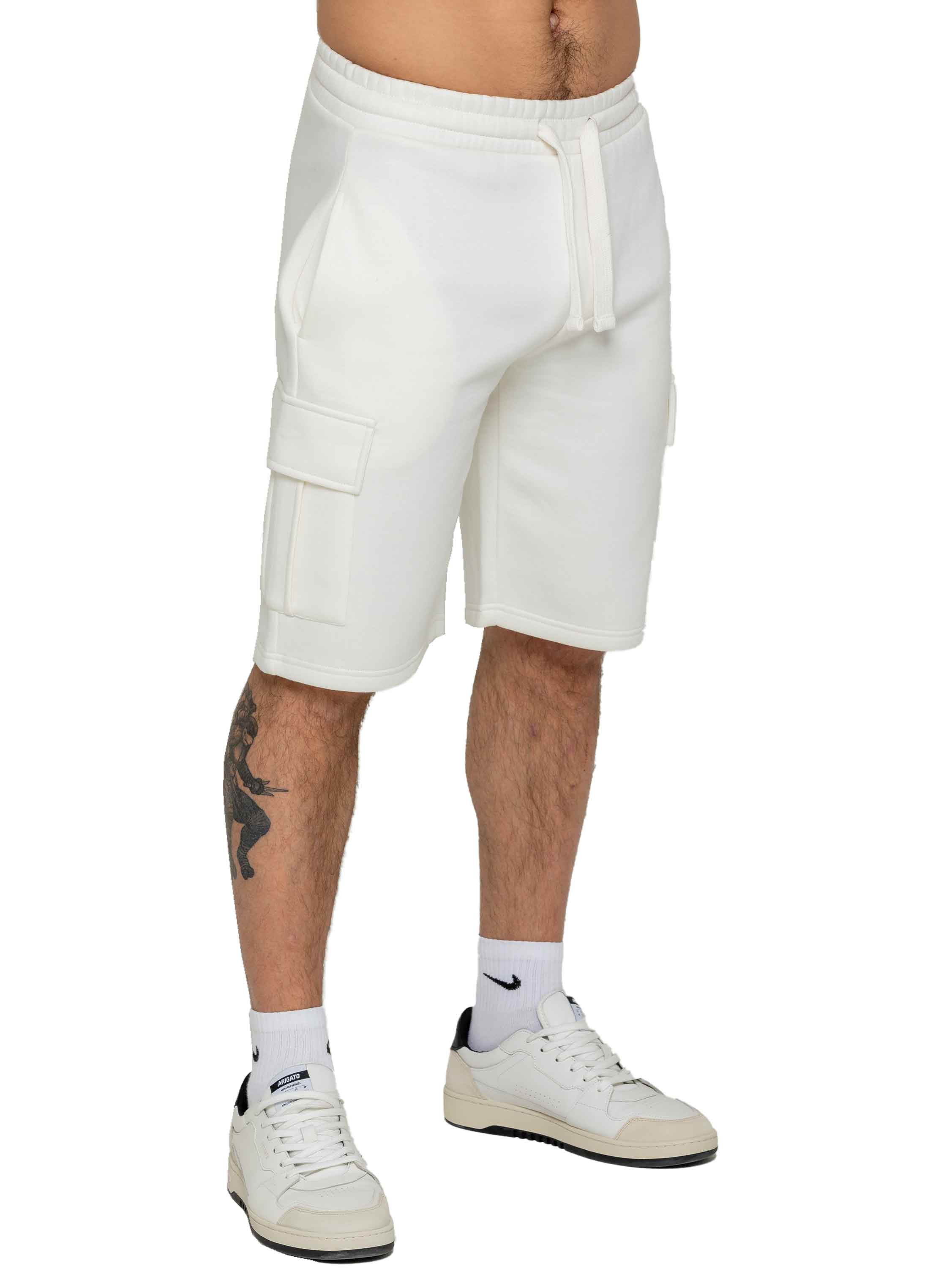 Enzo | Mens Cargo Fleece Shorts
