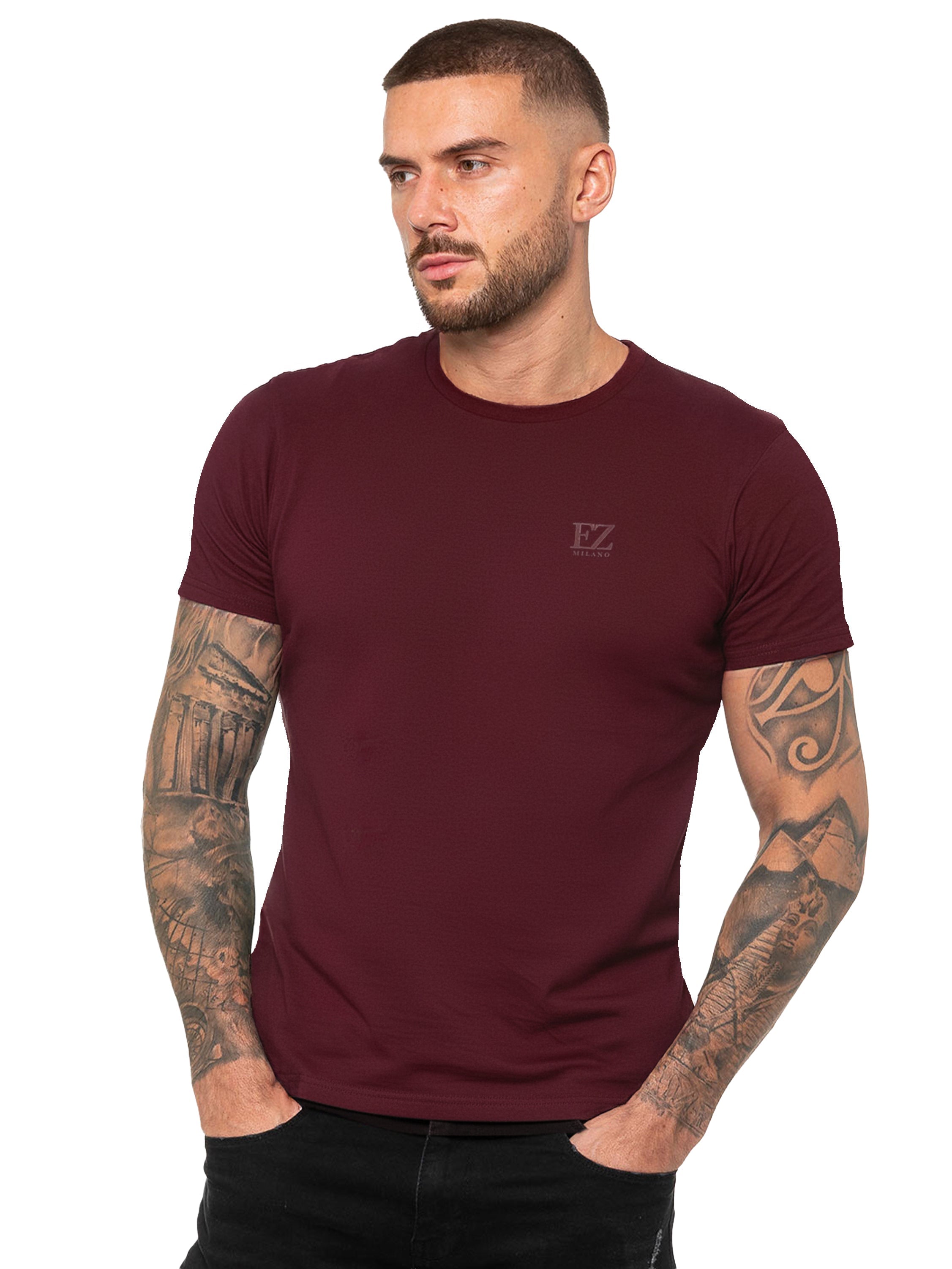 Enzo | Mens Crew Neck T-Shirt