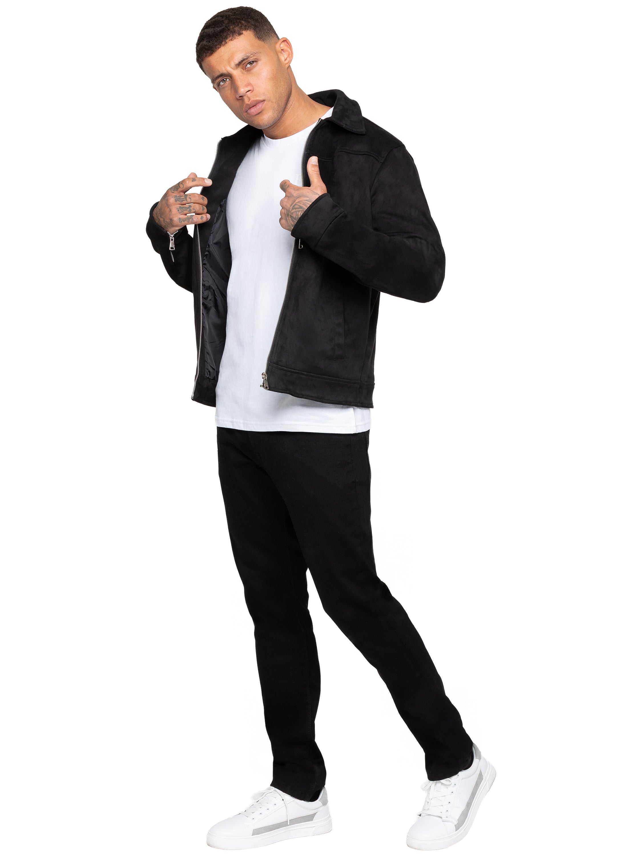Enzo Milano | Mens Suede Jacket