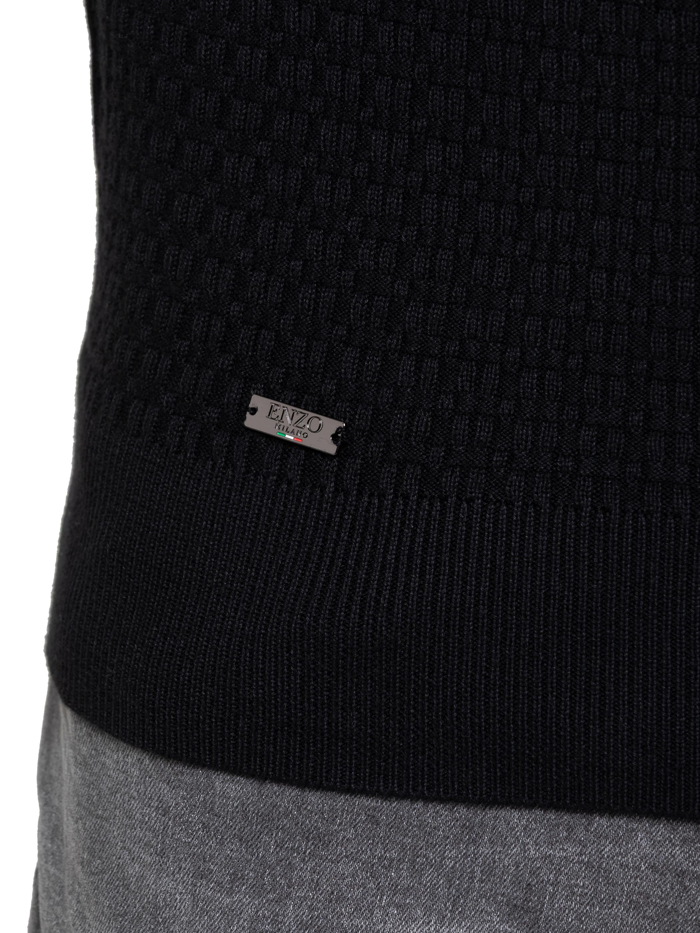 Enzo | Mens Crew Neck Knit Jumper