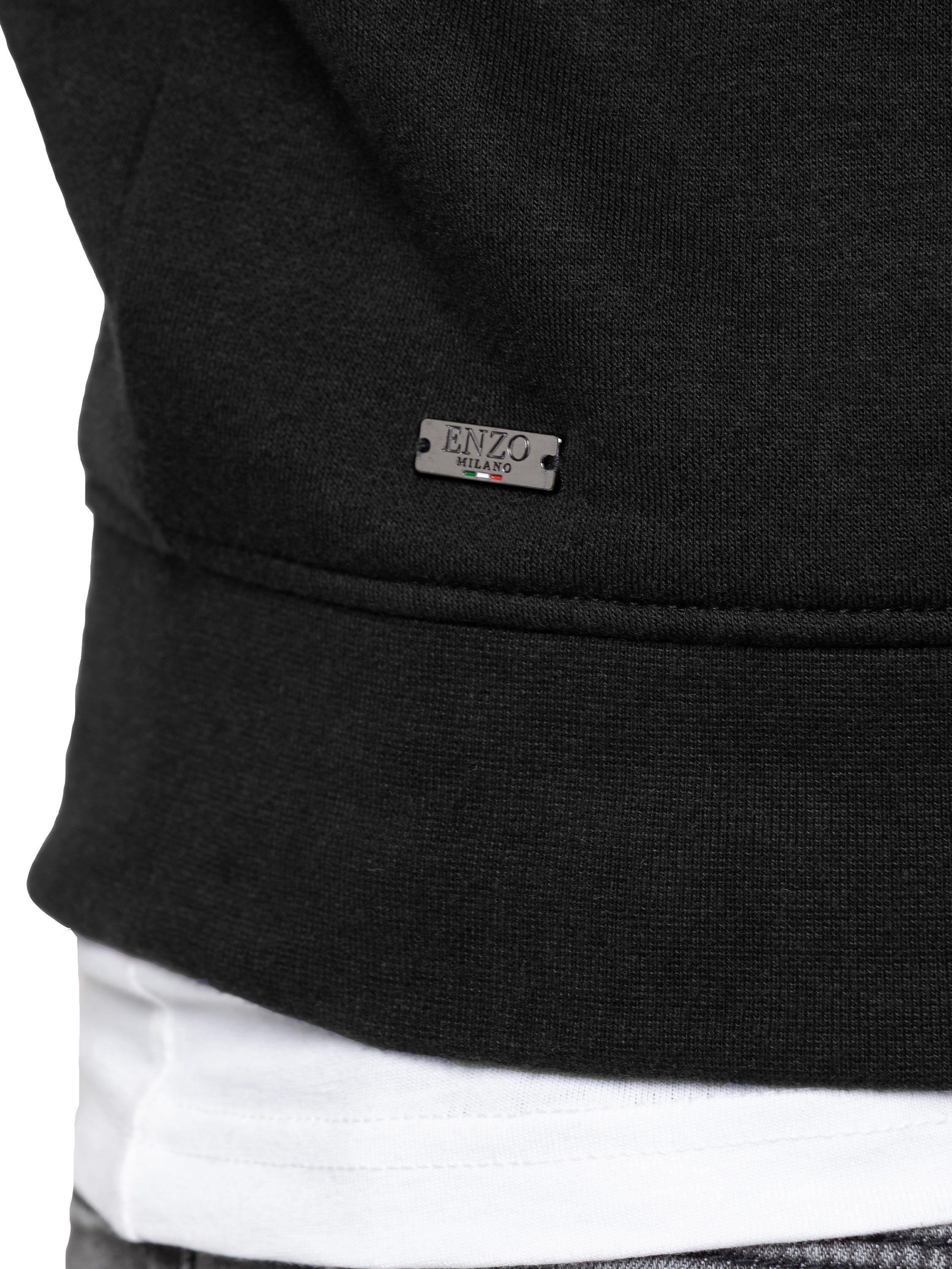 Enzo Milano | Men's Half Zip Sweatshirt Tracksuit