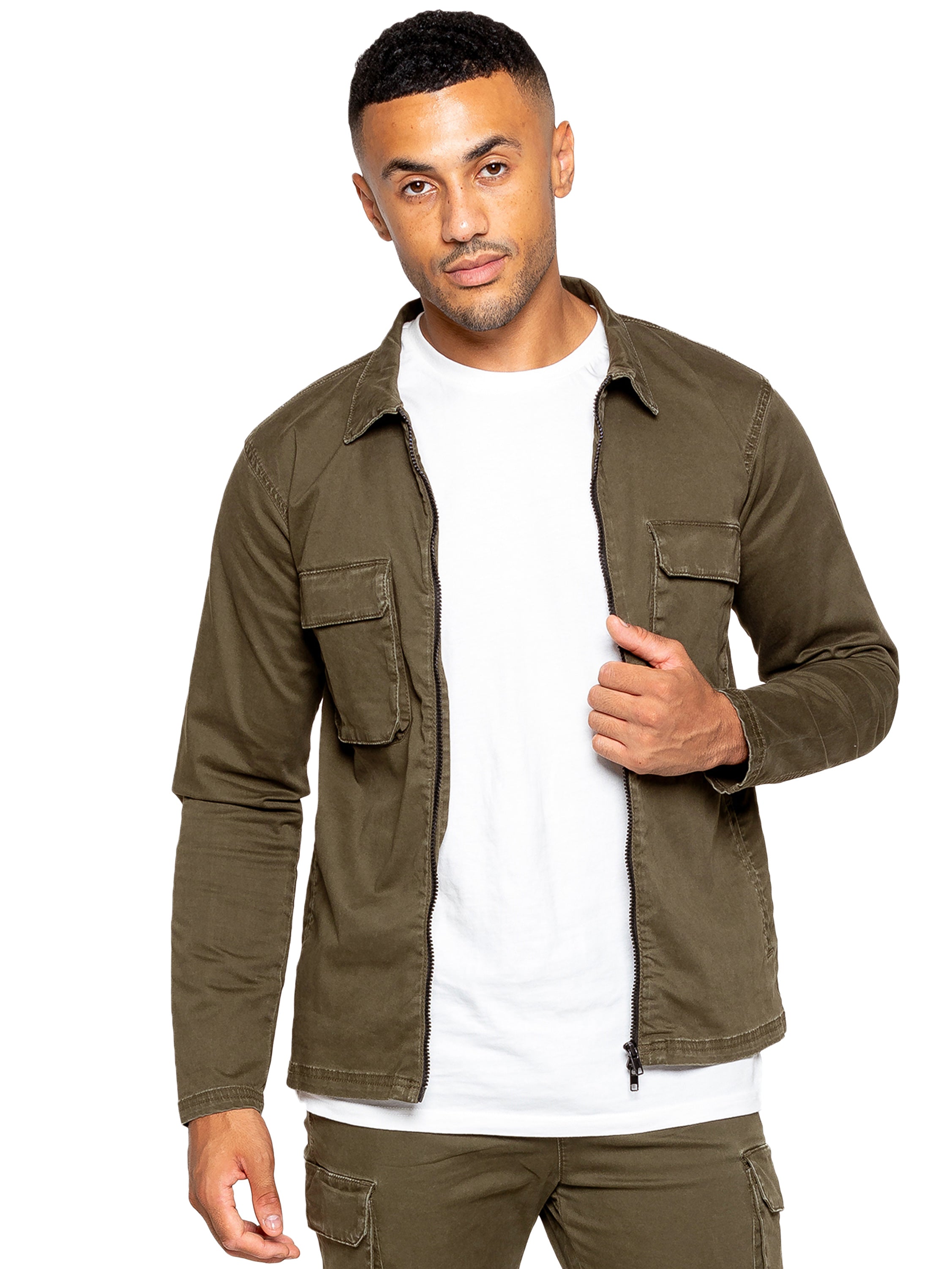 Enzo | Mens Cargo Tracksuit