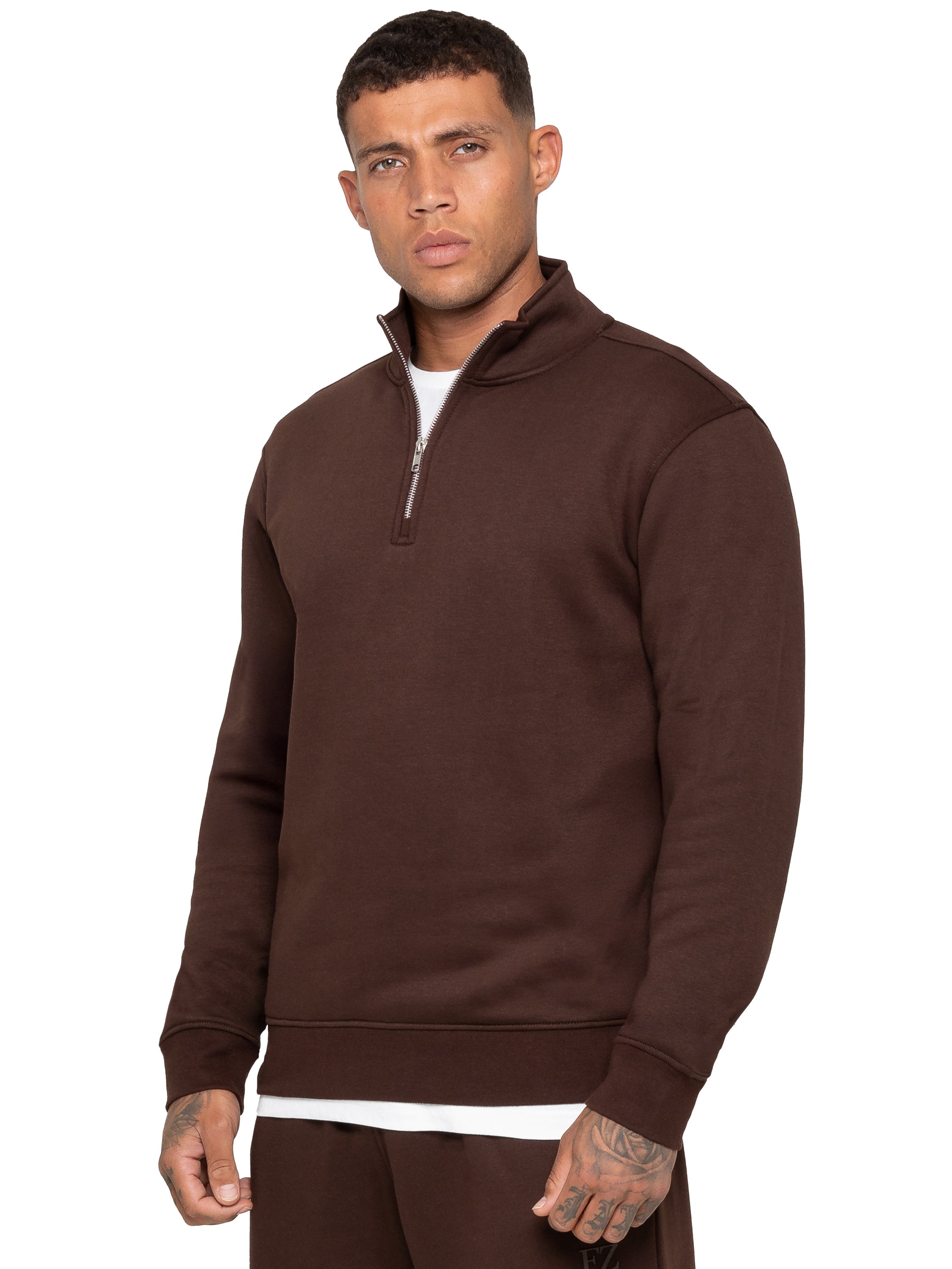 Enzo Milano | Men's Half Zip Sweatshirt Tracksuit