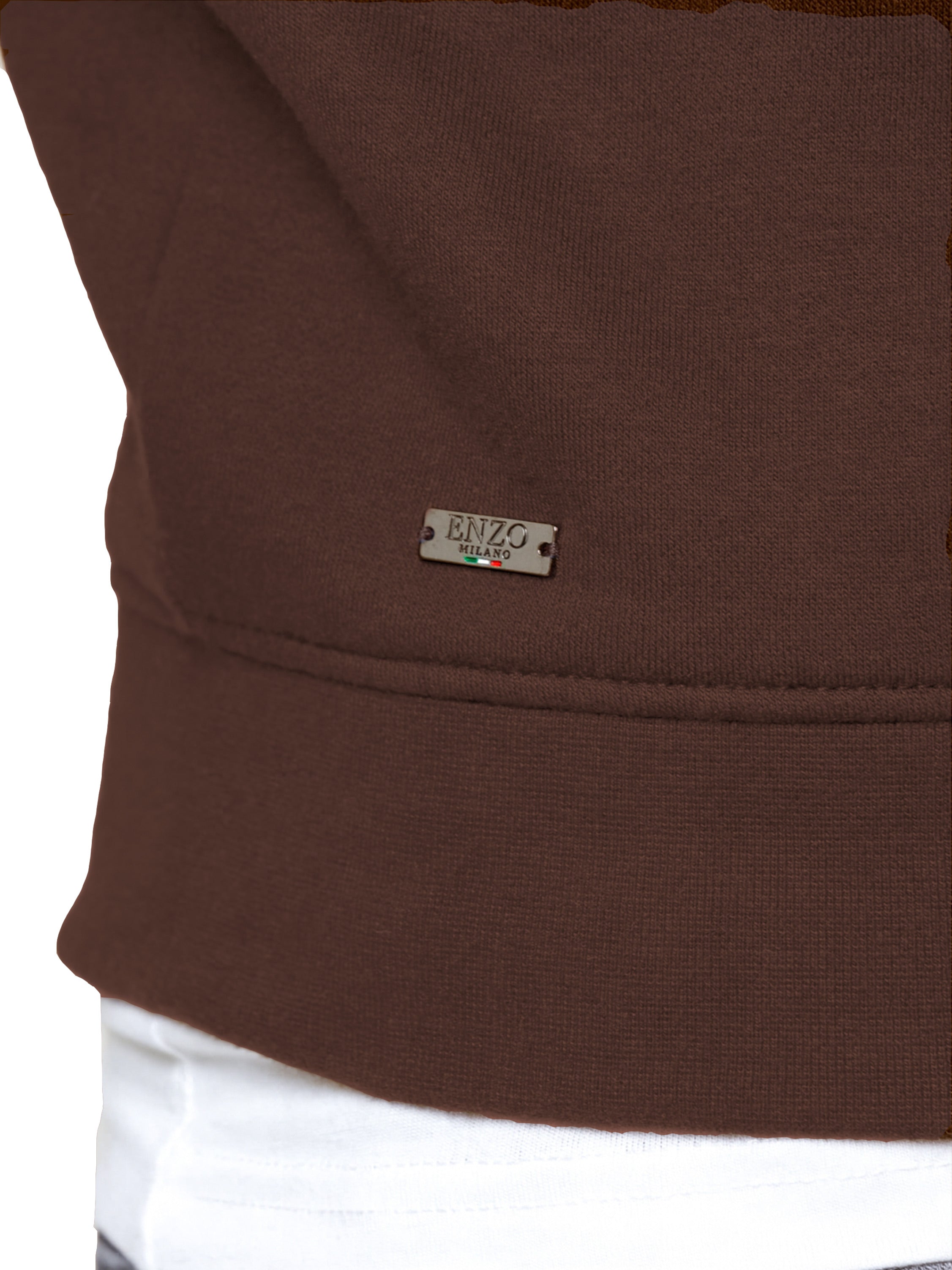 Enzo Milano | Mens Half Zip Sweatshirt