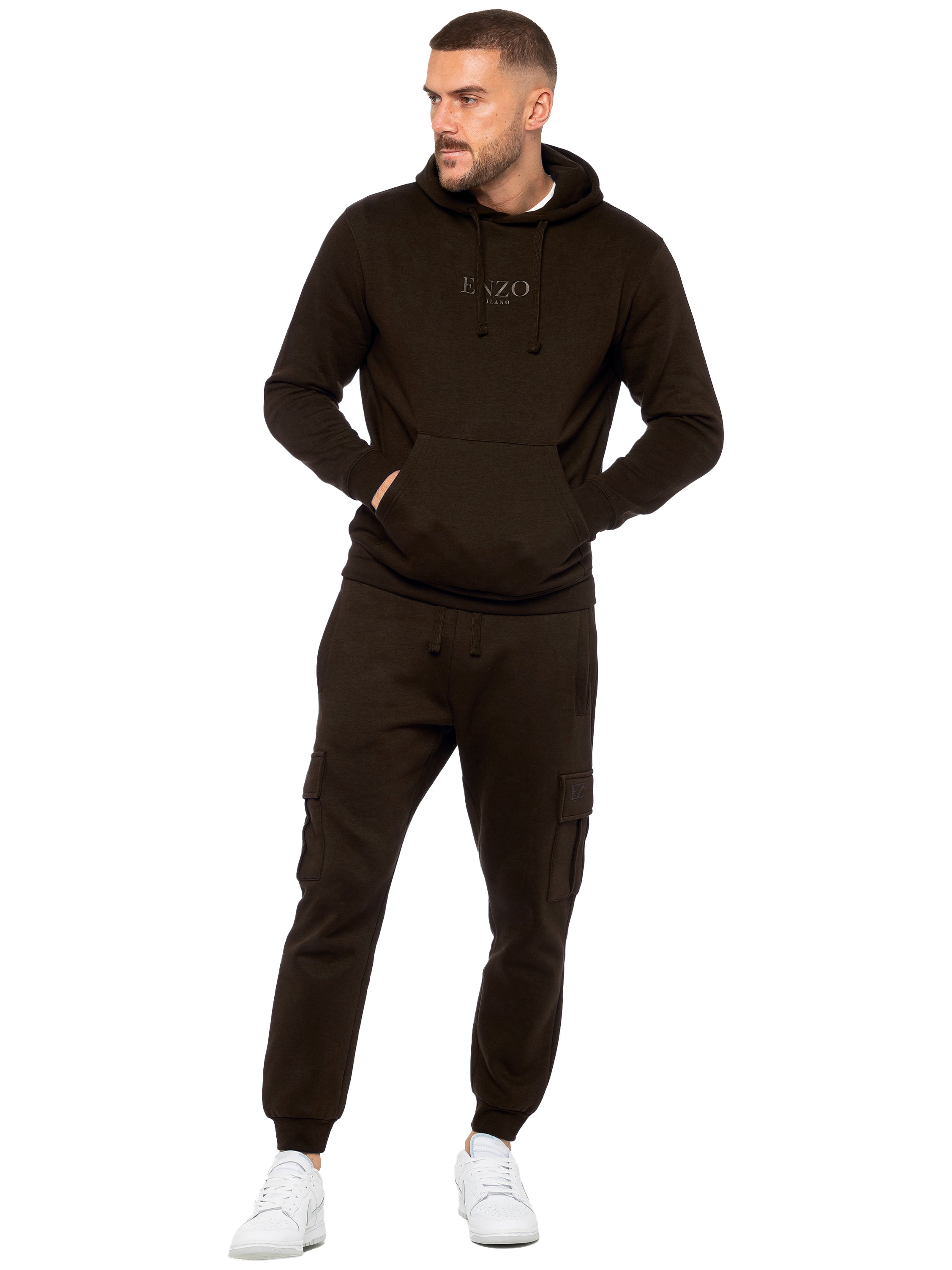 Enzo | Mens Cargo Joggers