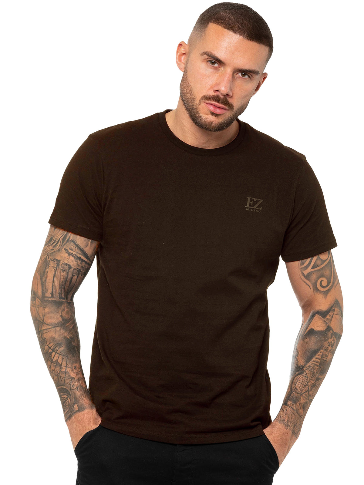 Enzo | Mens Crew Neck T-Shirt