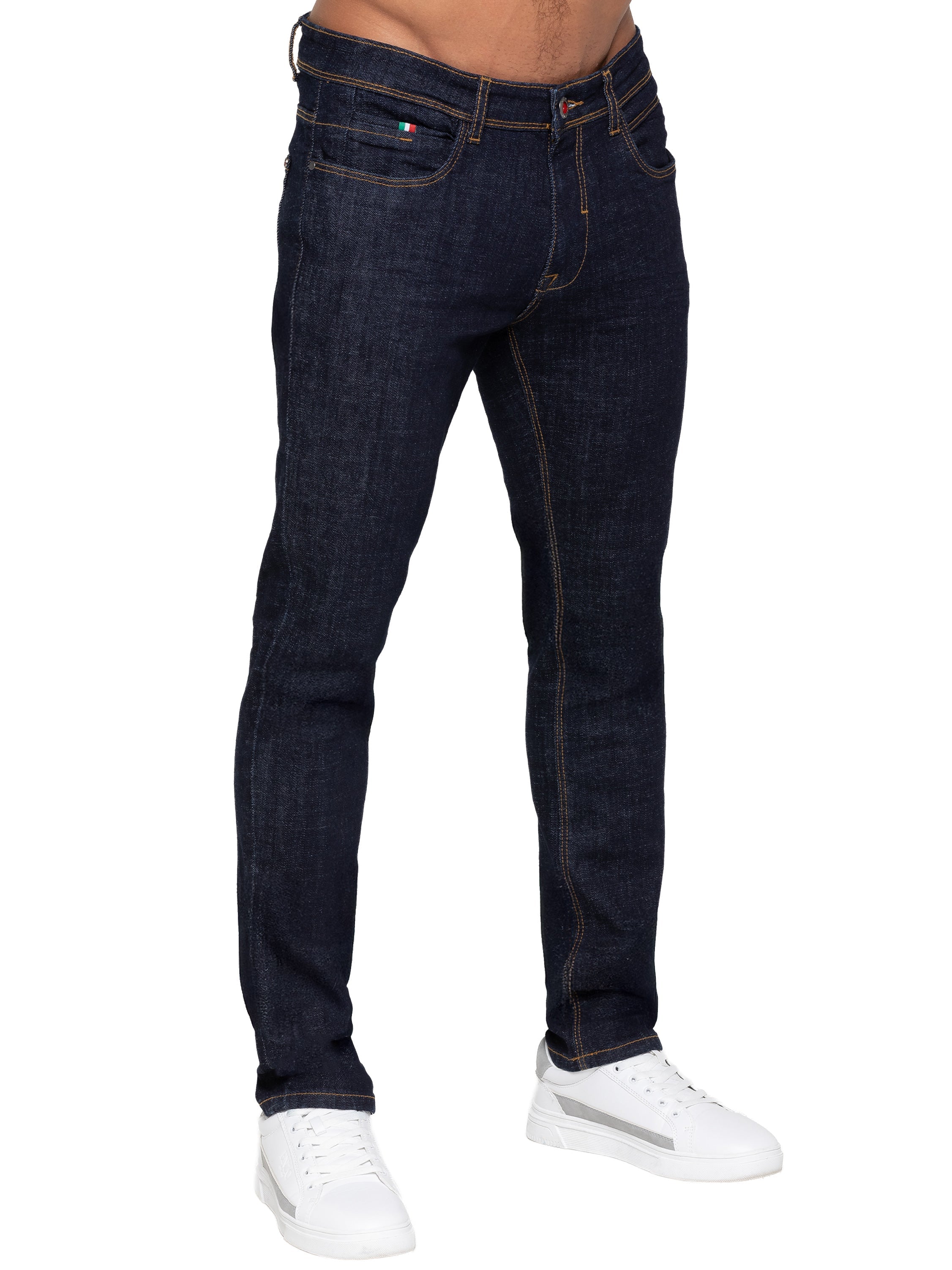 Enzo Milano | Men's Classic Tapered Jeans
