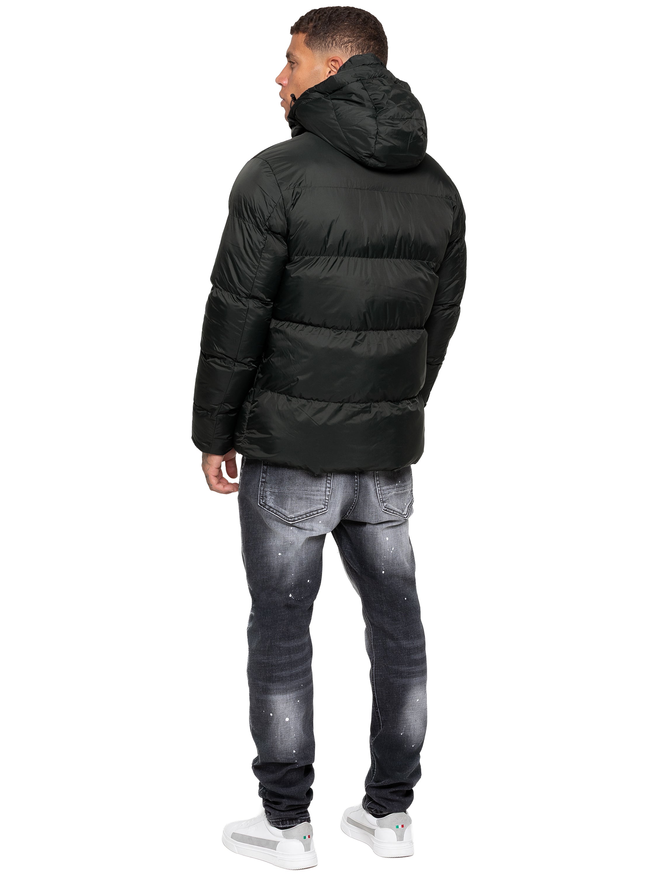 Kruze | Mens Hooded Puffer Jacket