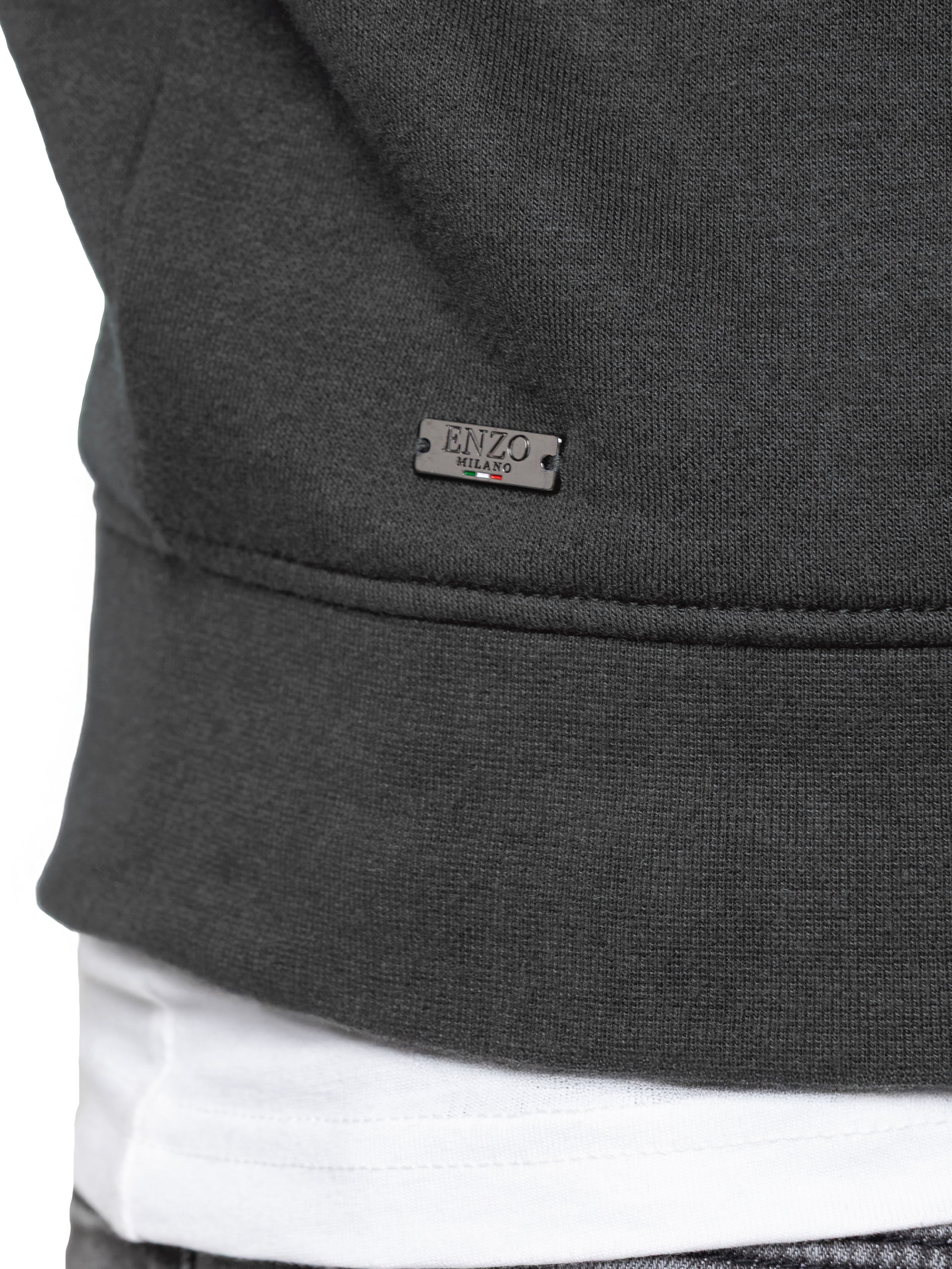 Enzo Milano | Men's Half Zip Sweatshirt Tracksuit