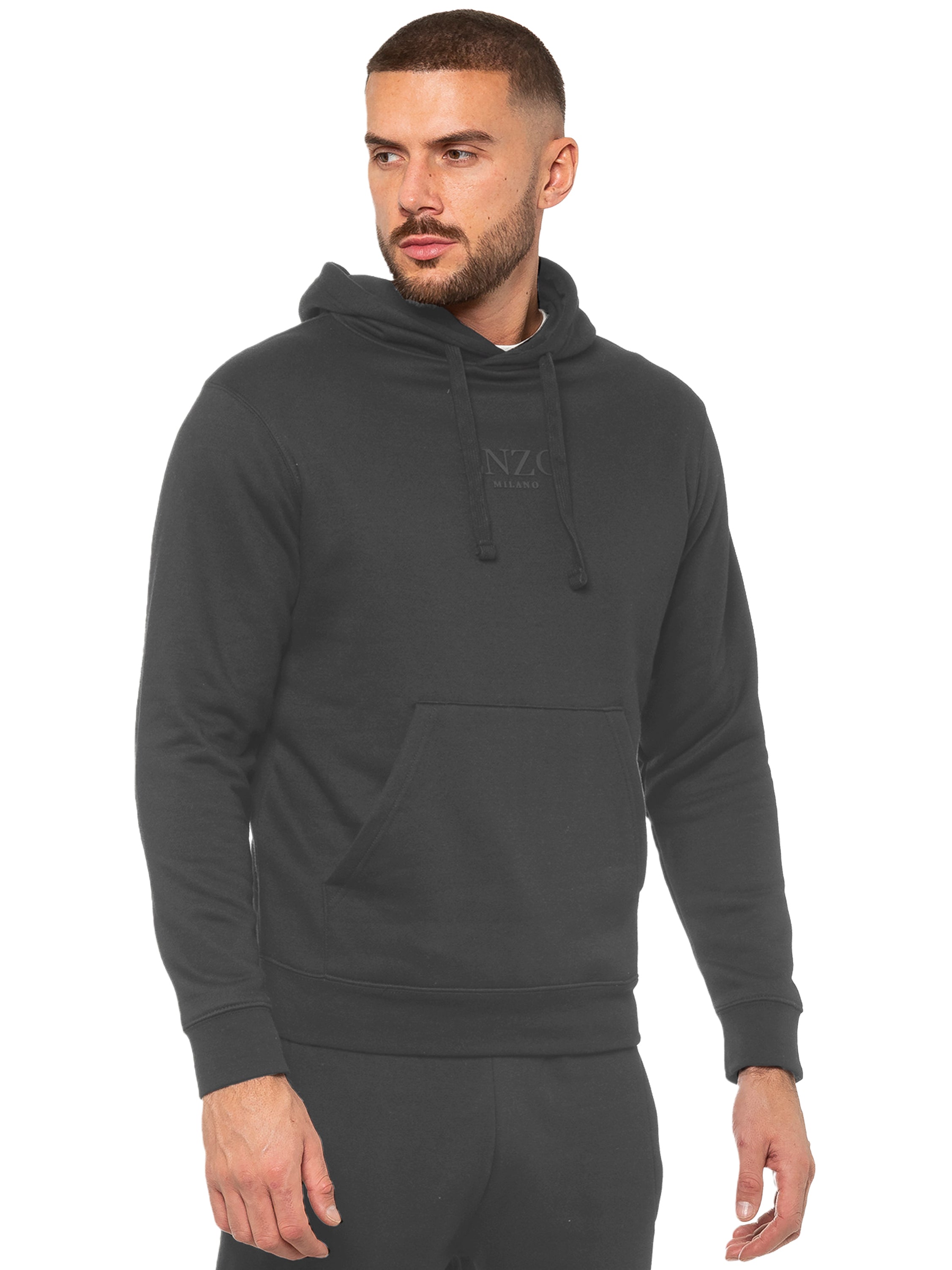 Enzo | Mens Pullover Hoodie Tracksuit Set