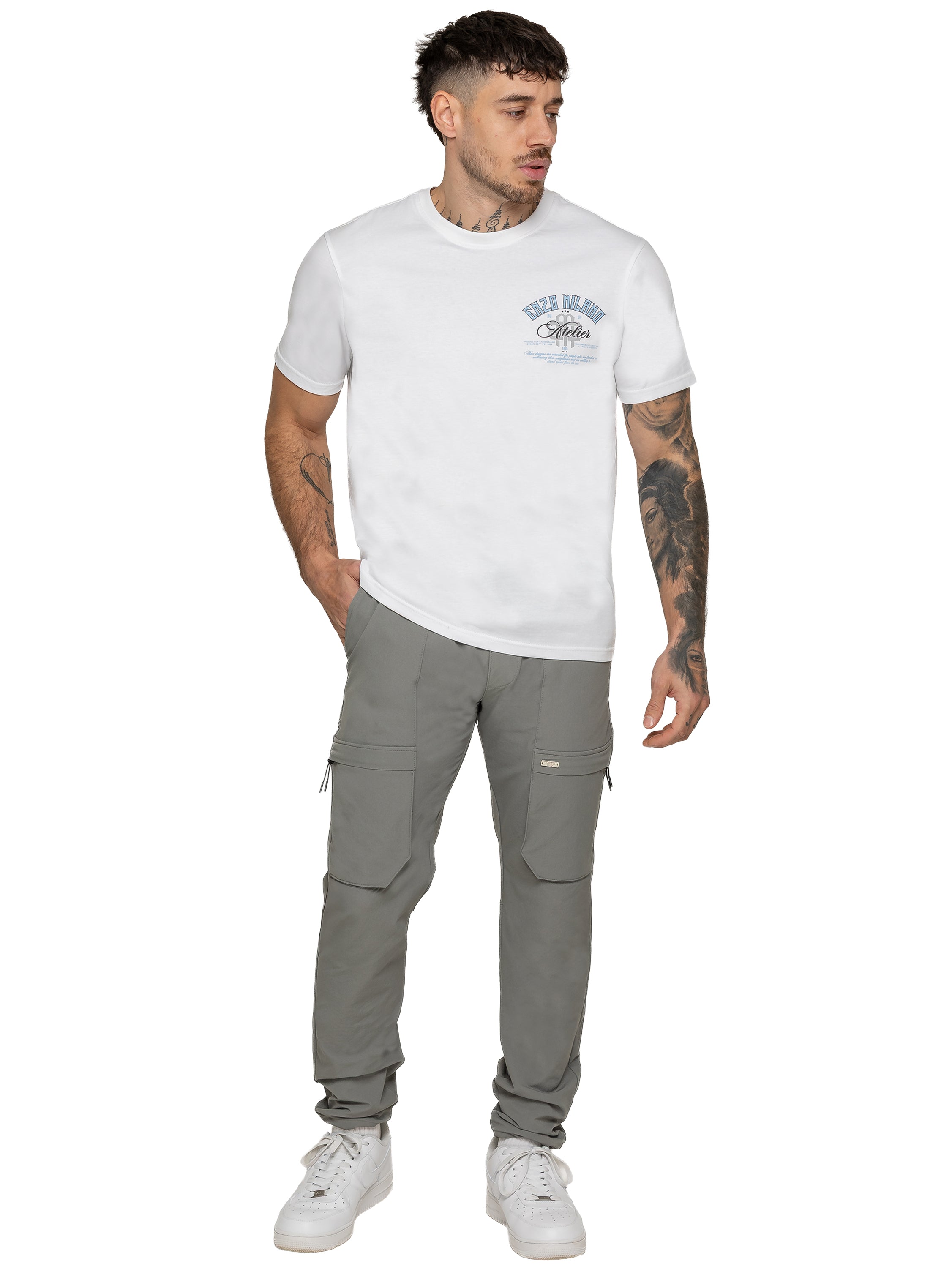 Enzo Milano | Technical Cargo Pants For Men