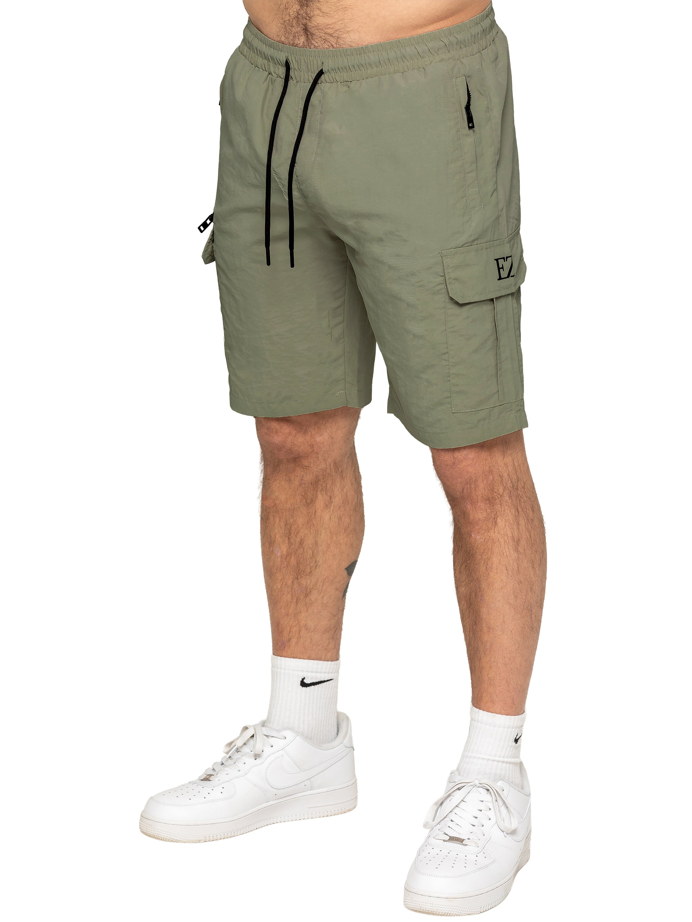 Enzo | Mens Utility Cargo Shorts