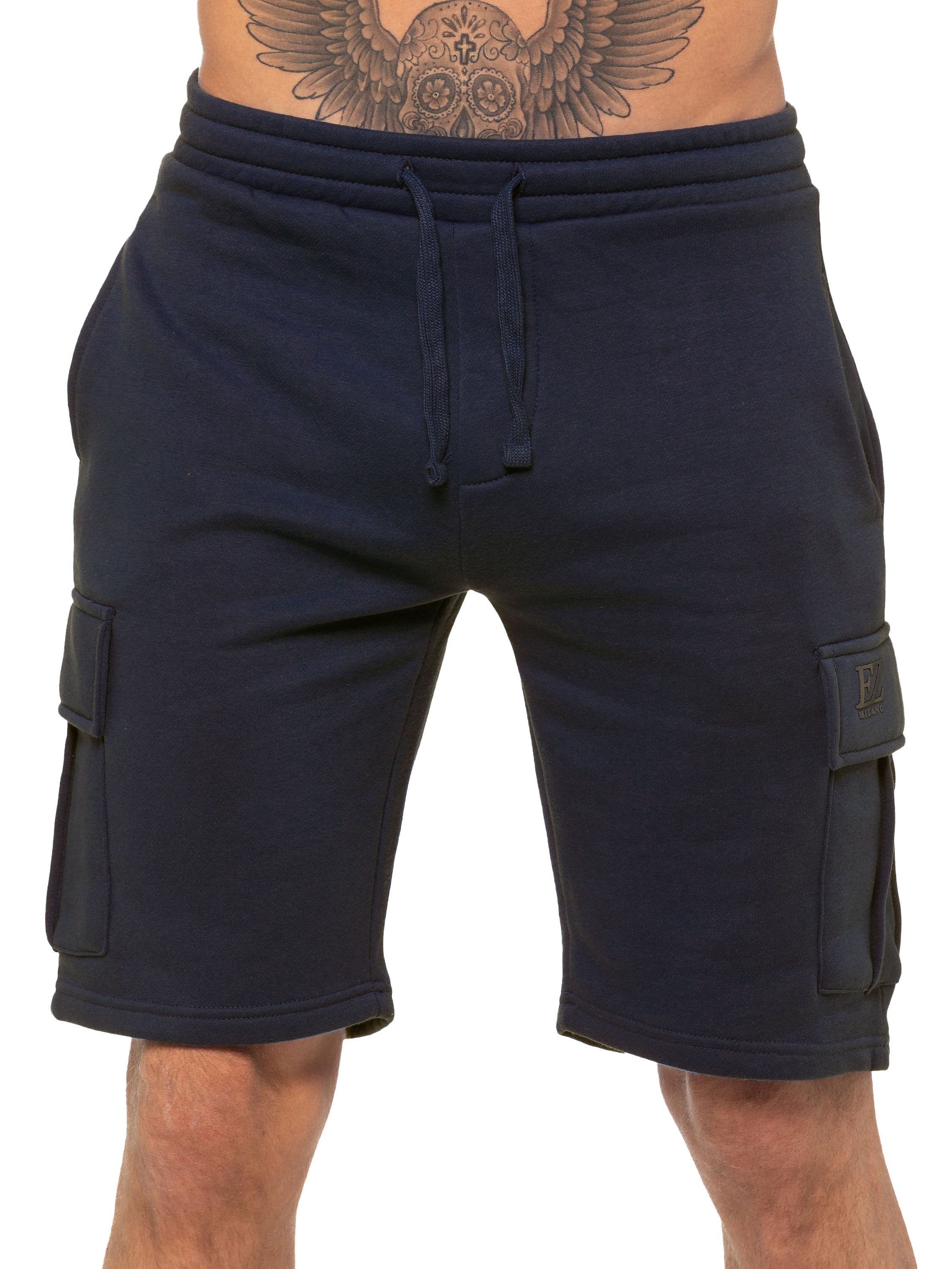 Enzo | Mens T-Shirt Tracksuit Set With Shorts