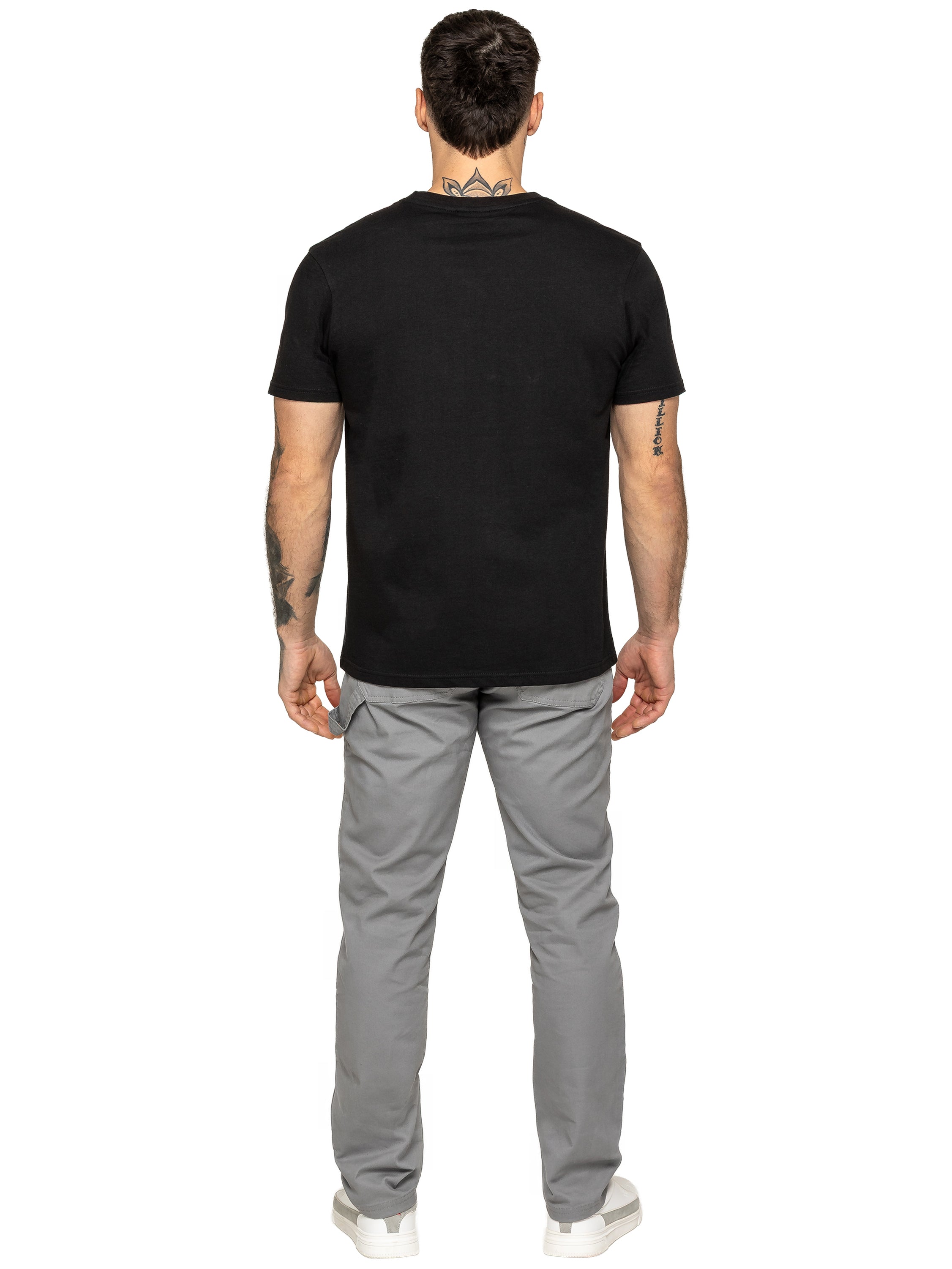 Enzo Milano | Mens Applique Logo T-Shirt