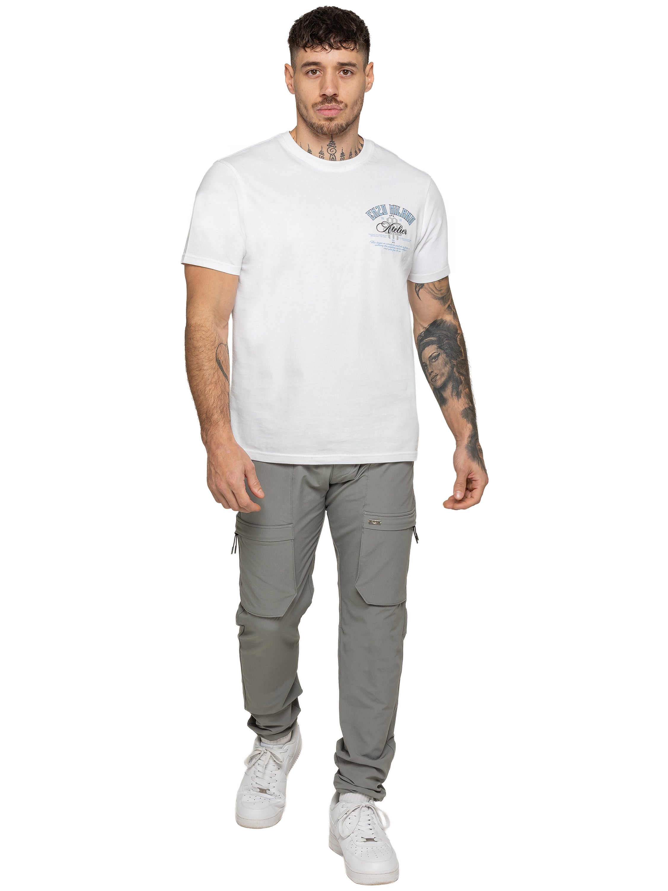 Enzo Milano | Mens Atelier Print T-Shirt