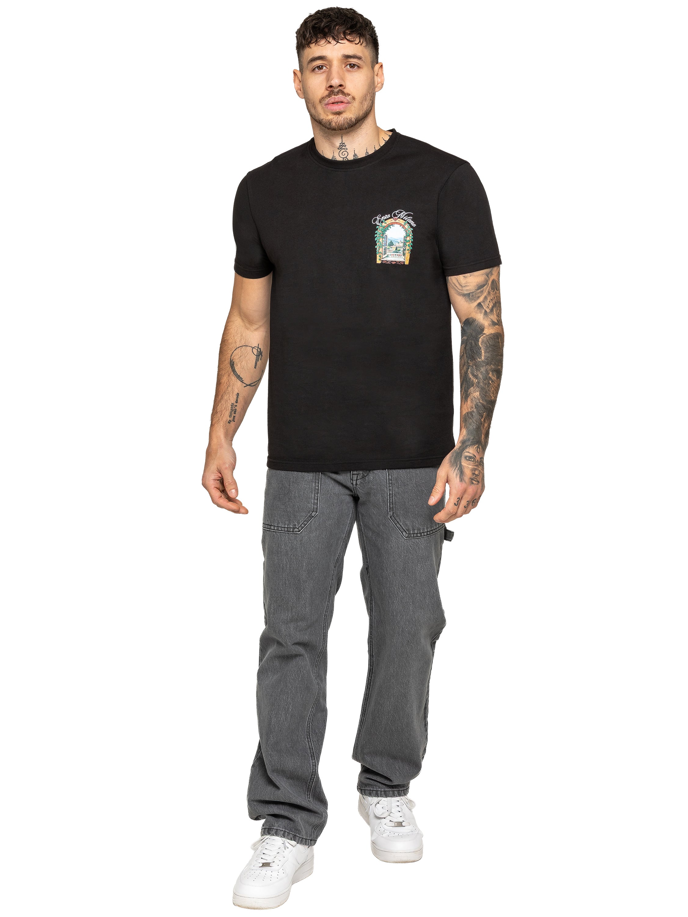 Enzo Milano | Mens Casa Graphic Print T-Shirt