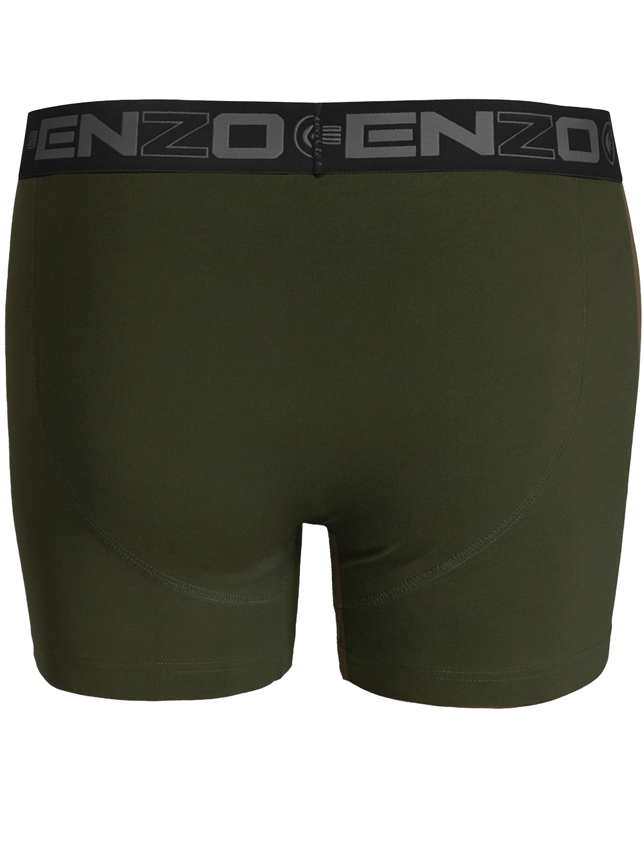 Enzo | Mens Designer Boxer Shorts Set 5 Pack