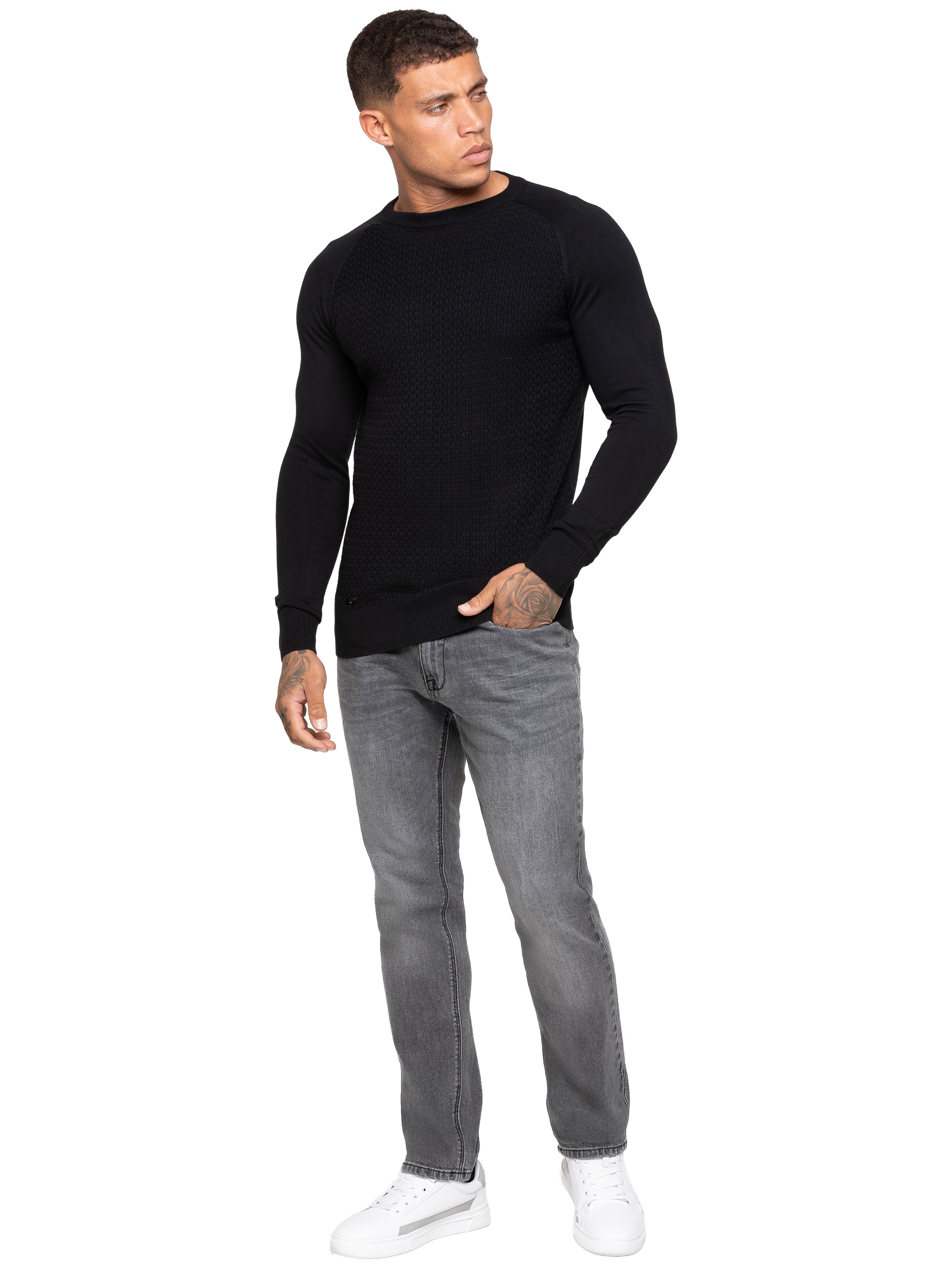 Enzo Milano | Men's Classic Tapered Jeans