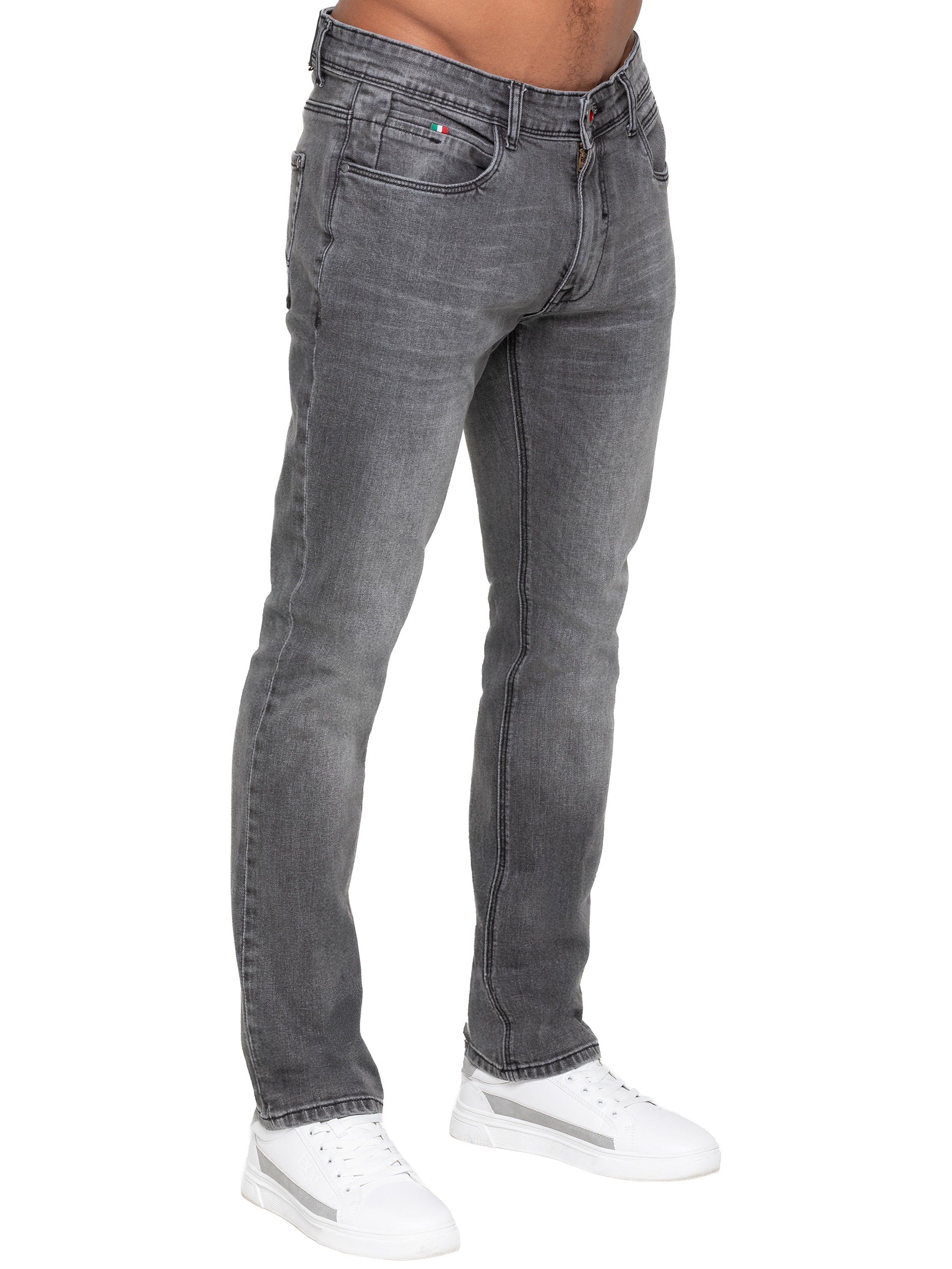 Enzo Milano | Men's Classic Tapered Jeans
