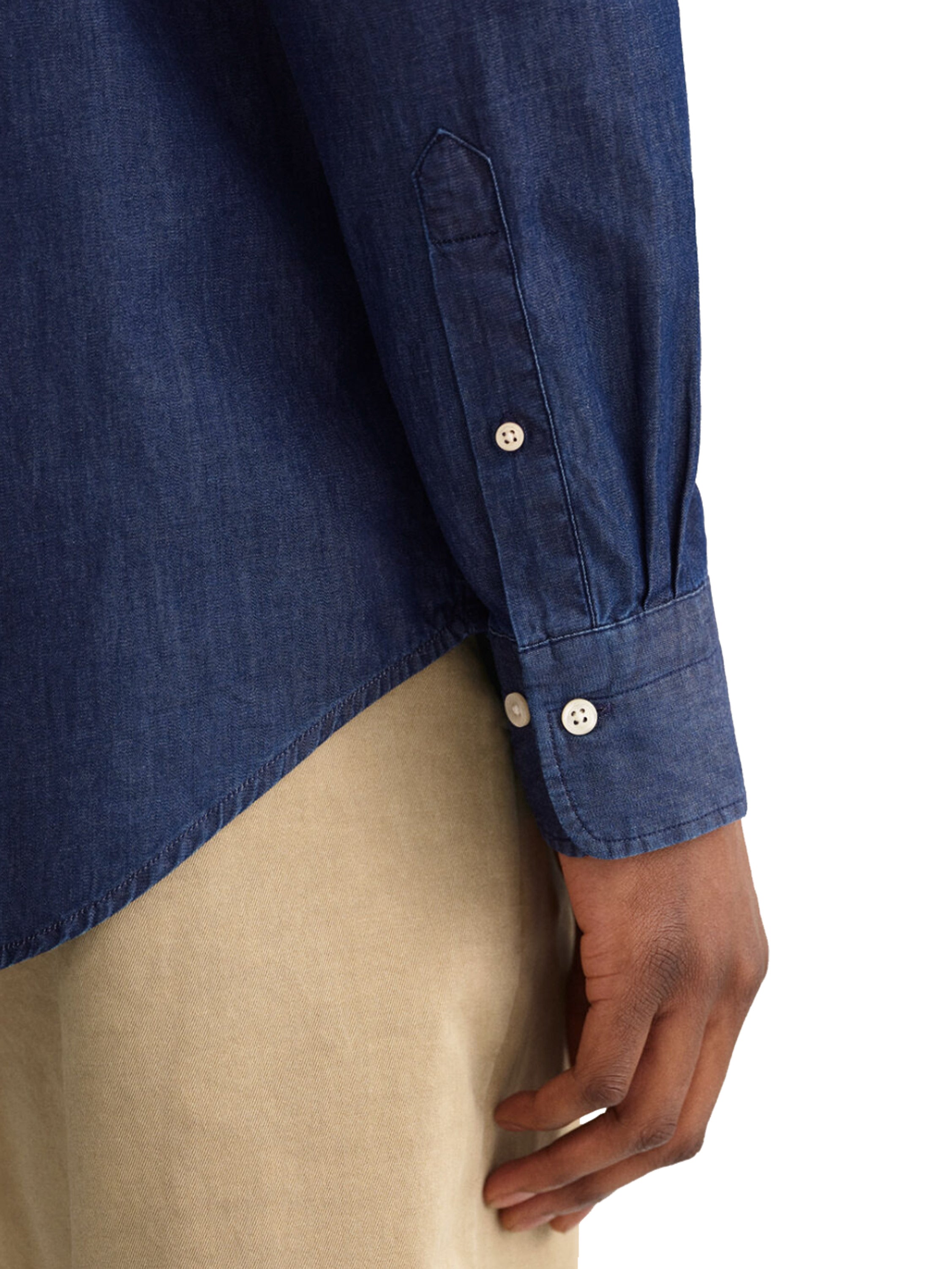Enzo | Mens Regular Fit Denim Shirt 2 Pack