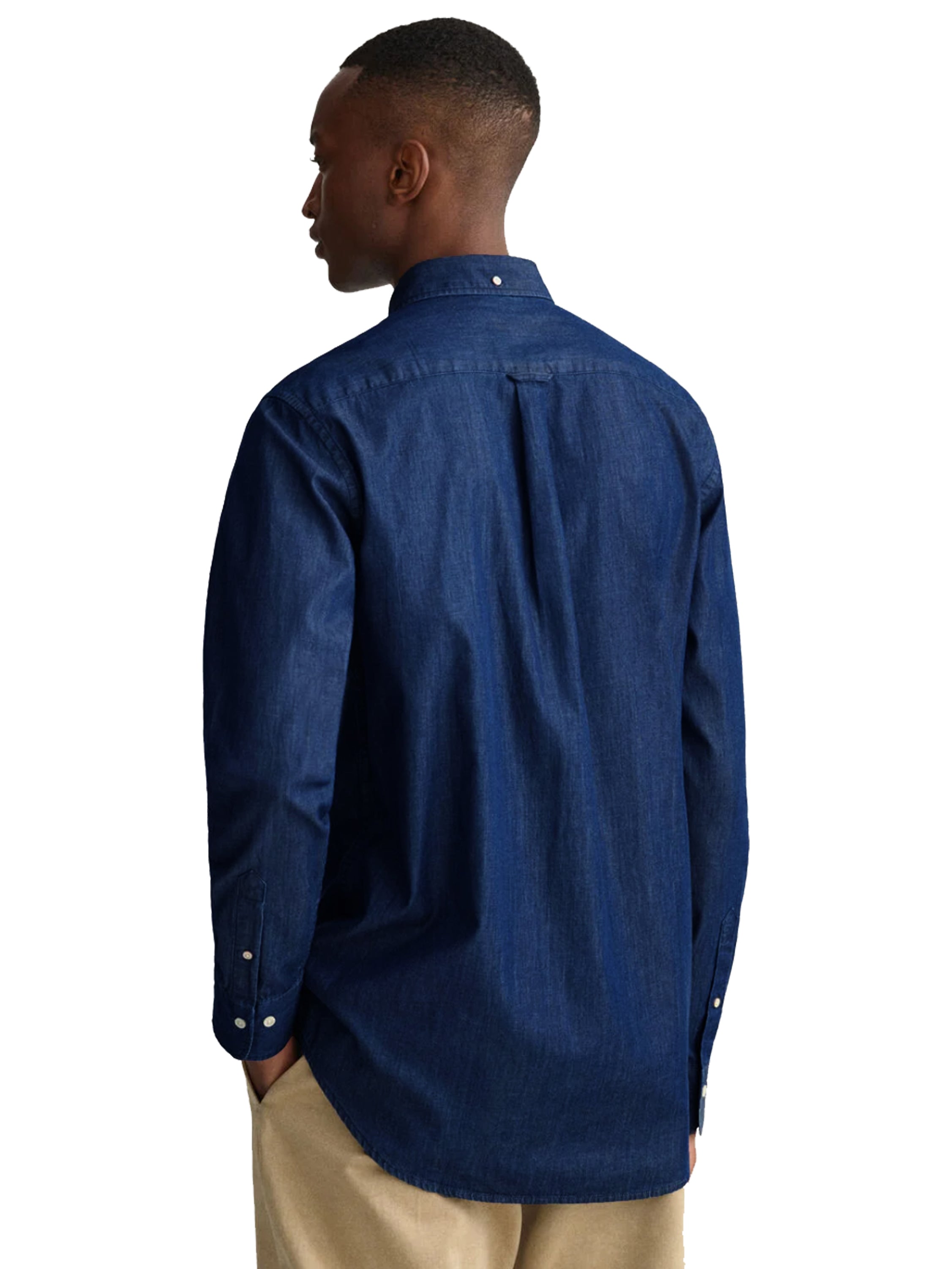 Enzo | Mens Regular Fit Denim Shirt 2 Pack