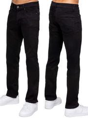 Kruze | Mens Straight Leg Stretch Jeans