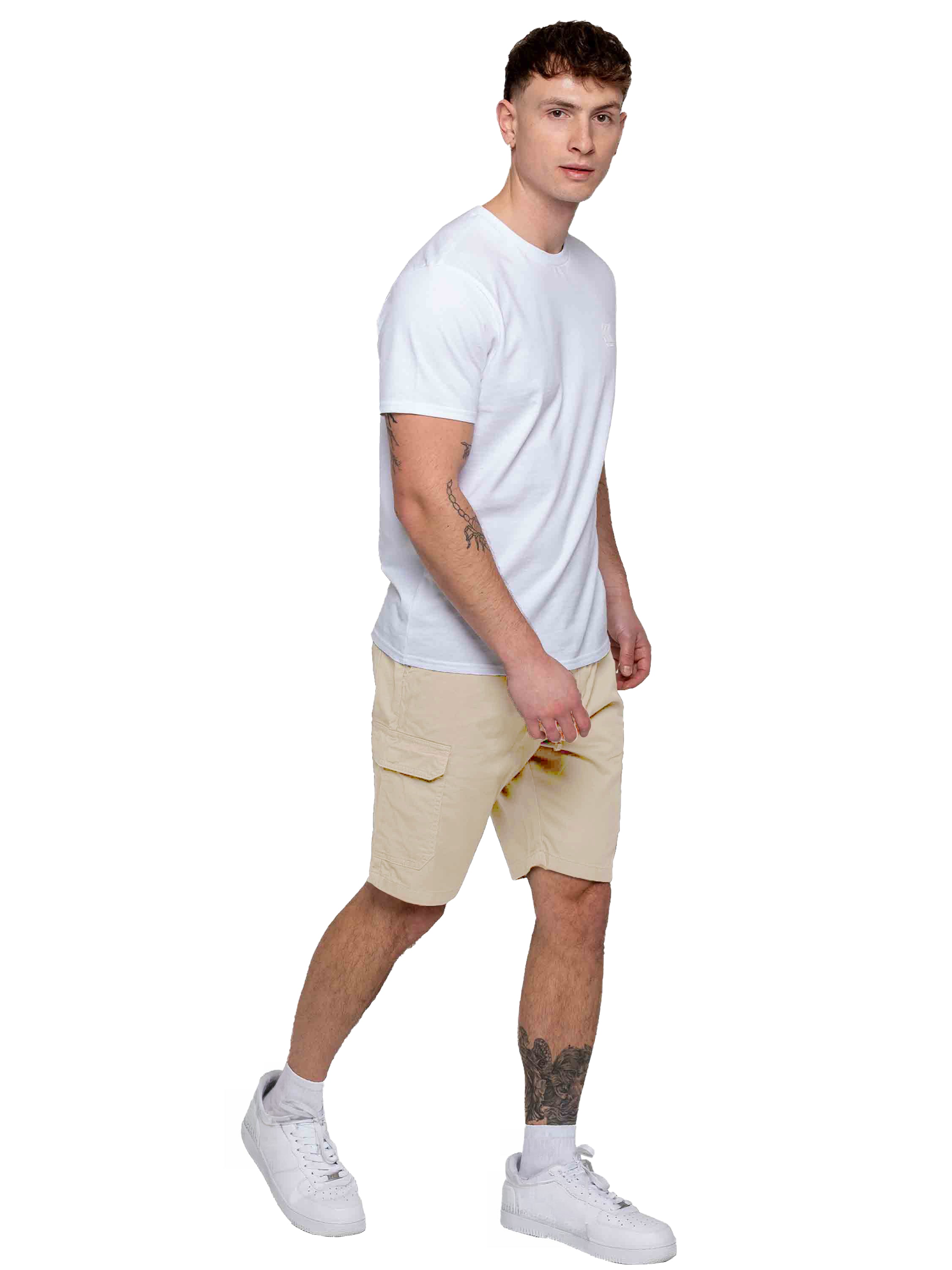 Kruze | Mens Cargo Chino Shorts
