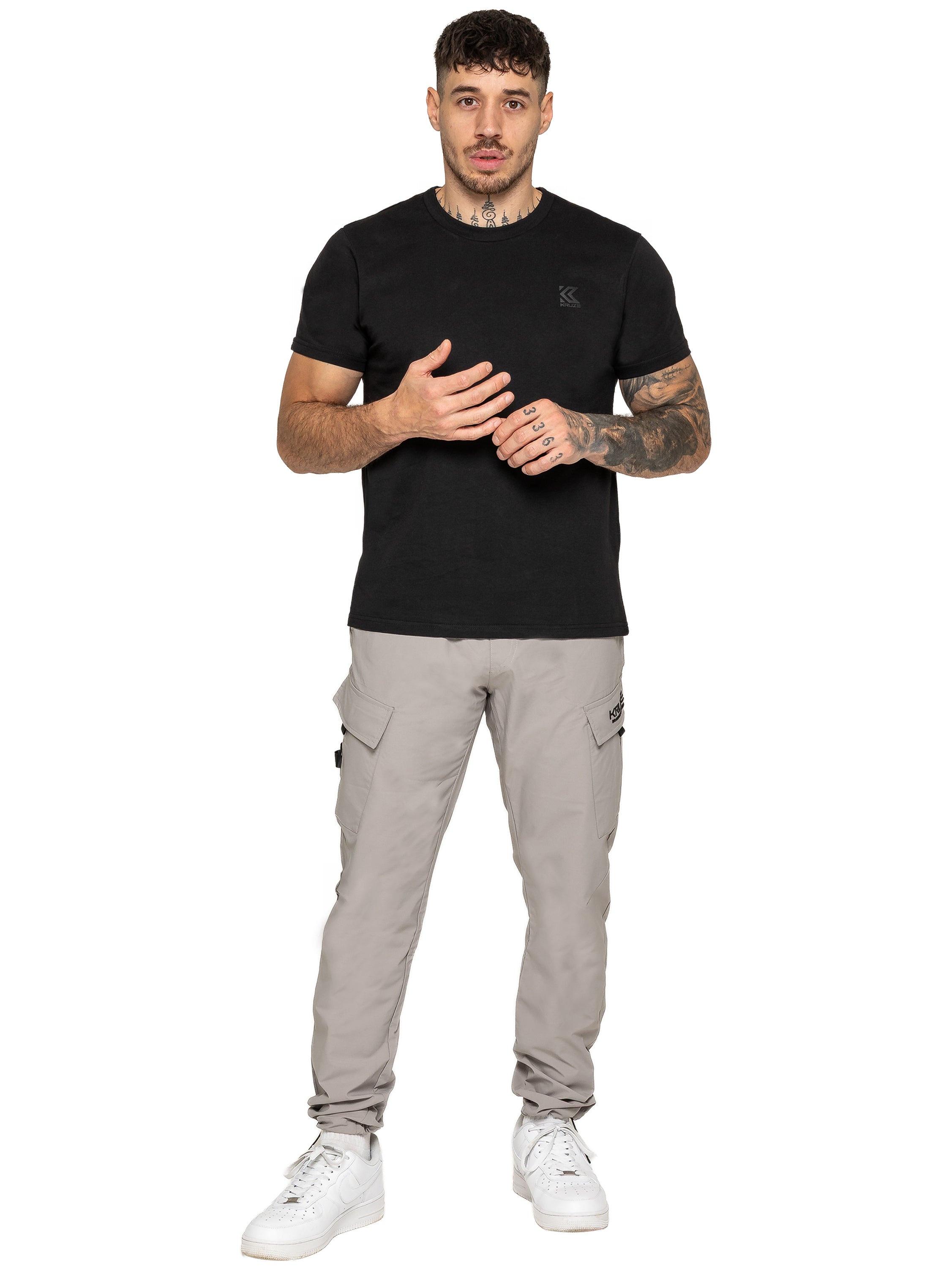 Kruze | Mens Utility Cargo Trousers