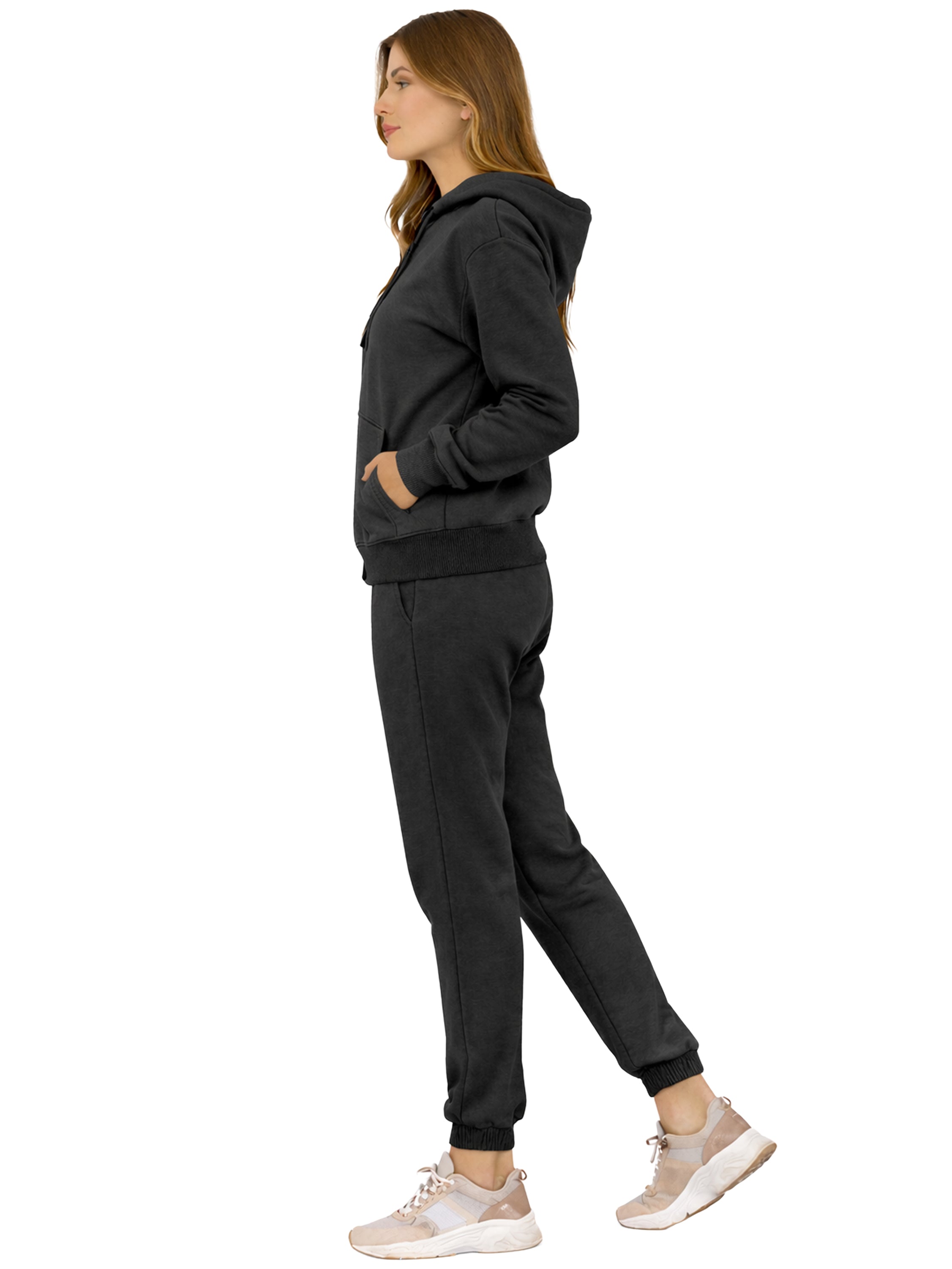 Kruze | Womens Zip Up Hoodie Tracksuit